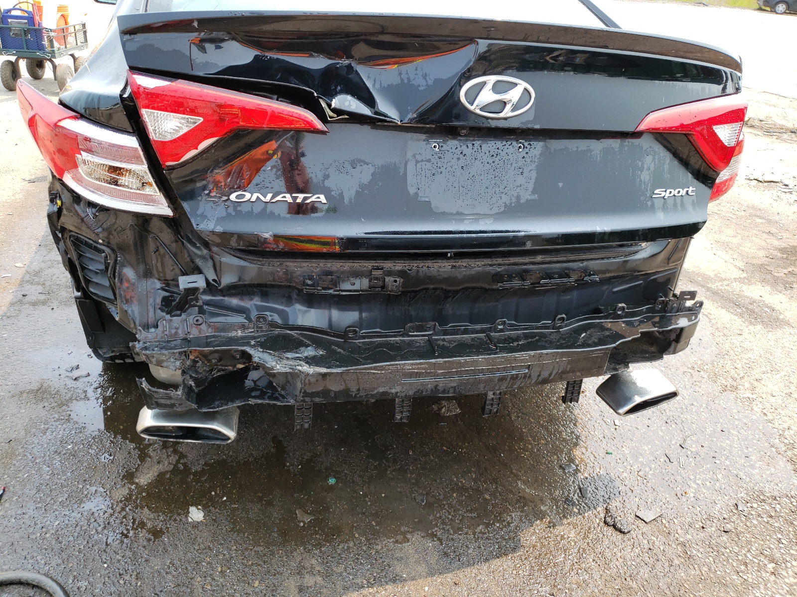 Photo 9 from auction – 2016 HYUNDAI SONATA SPO with VIN 5NPE34AF4GH285919