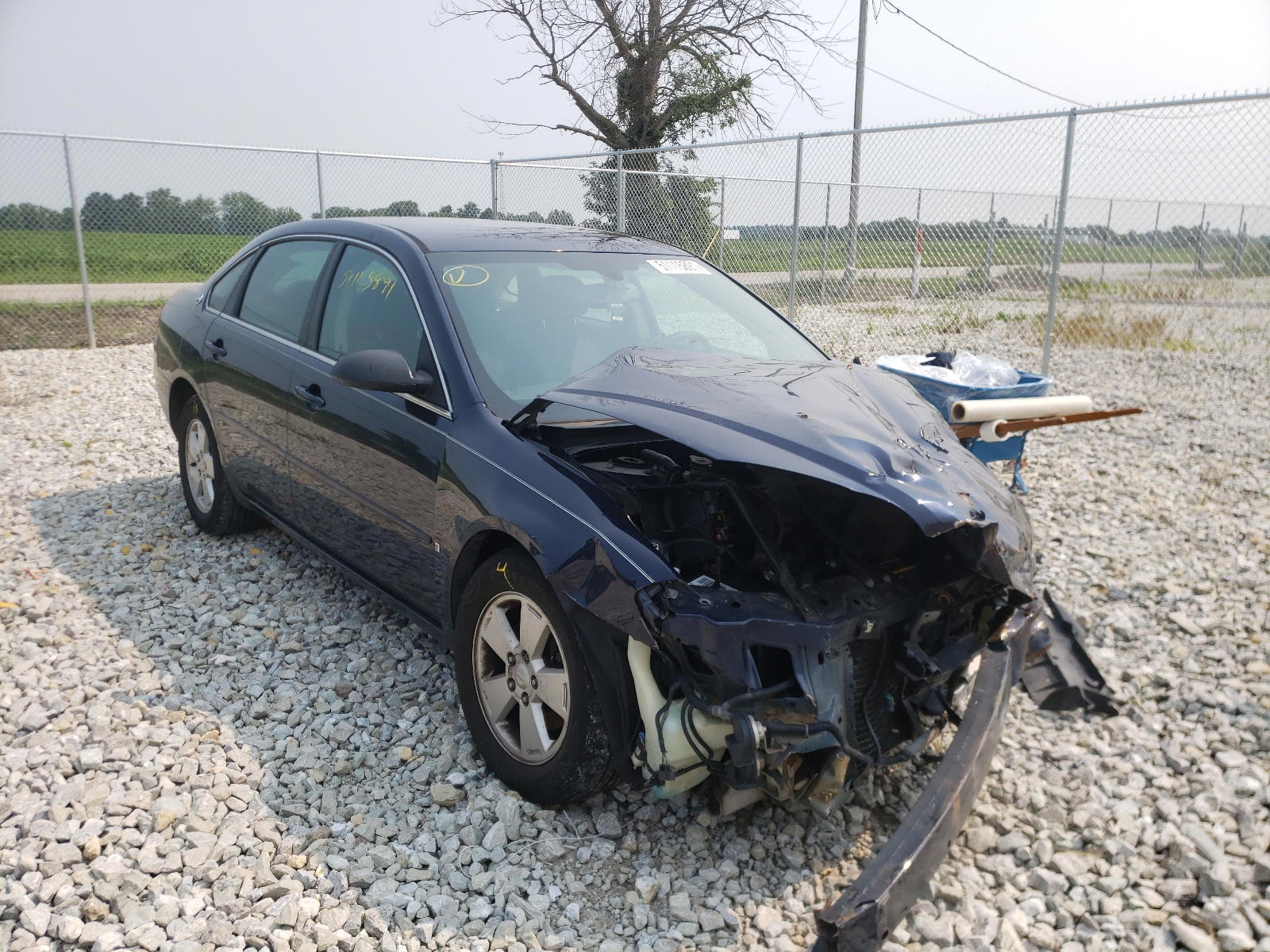 CHEVROLET IMPALA LT 2008 with VIN 2G1WT58K381296077 - Photo from auction