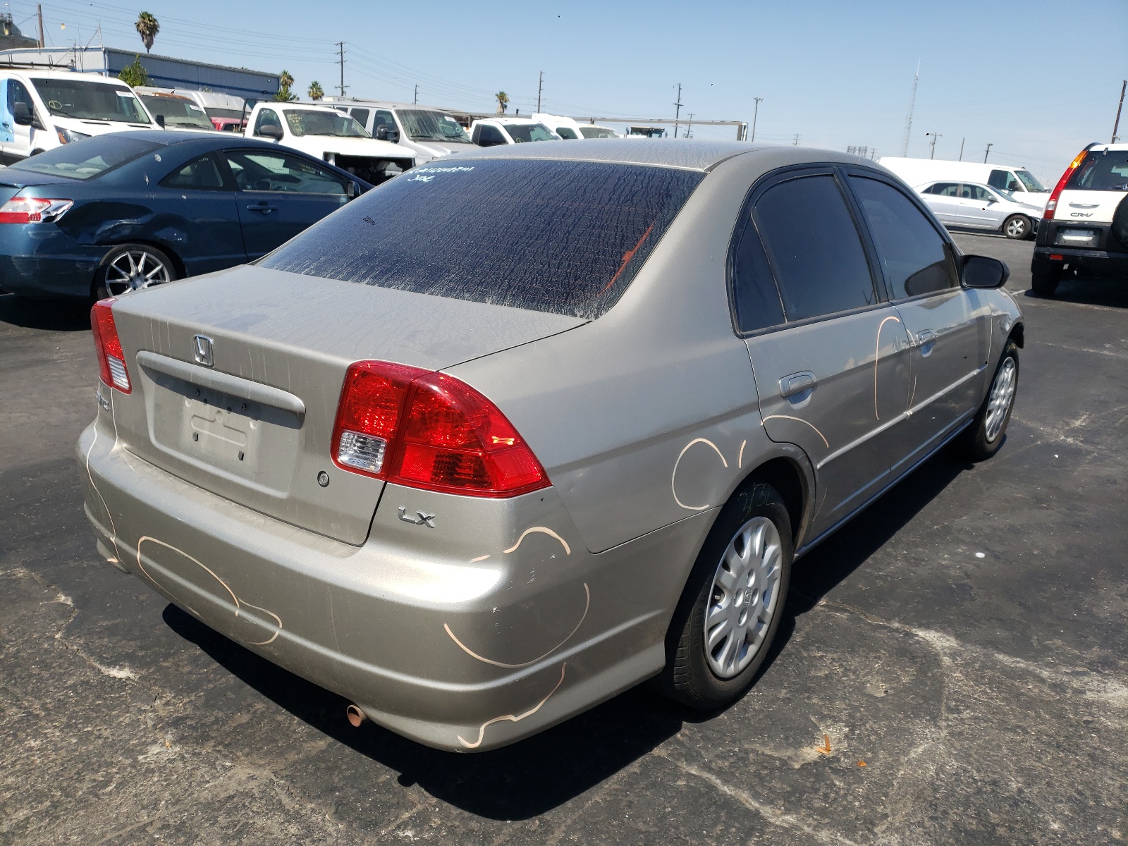 Photo 4 from auction – 2004 HONDA CIVIC LX with VIN 2HGES16624H502514
