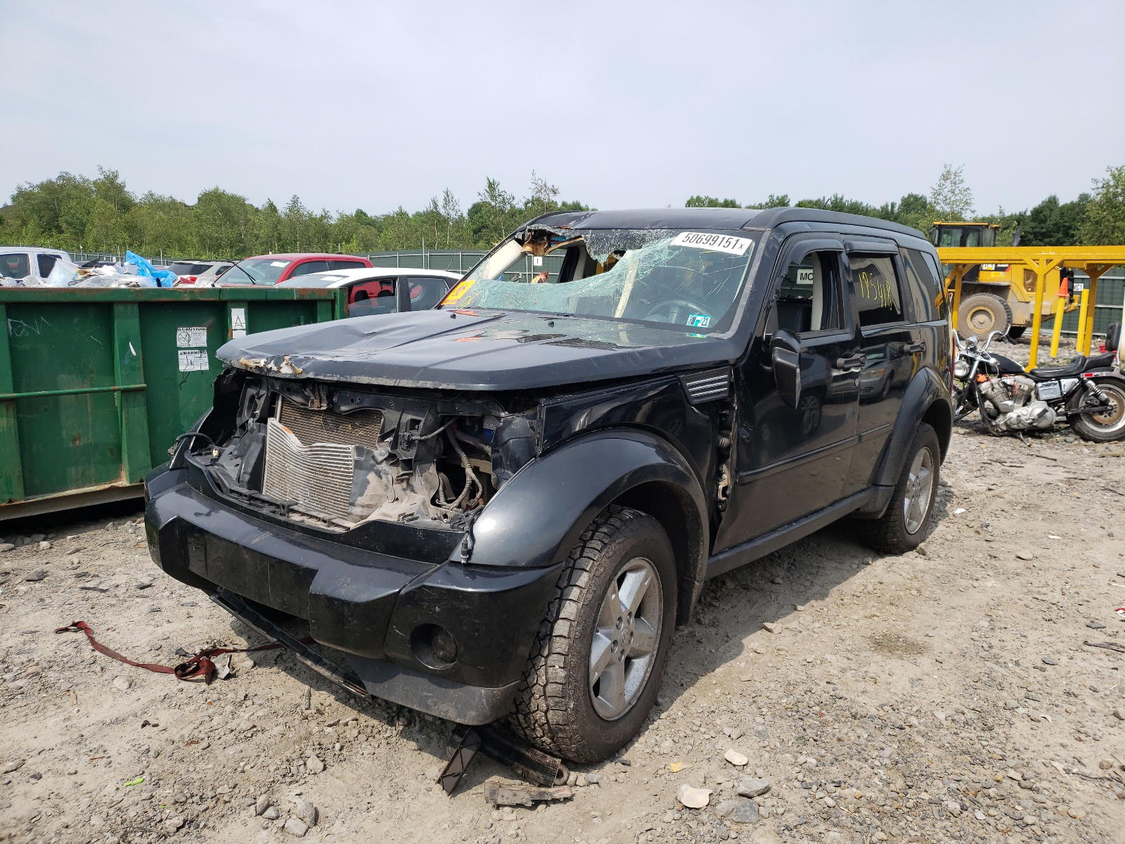 Photo 2 from auction – 2007 DODGE NITRO SLT with VIN 1D8GU58K97W669544
