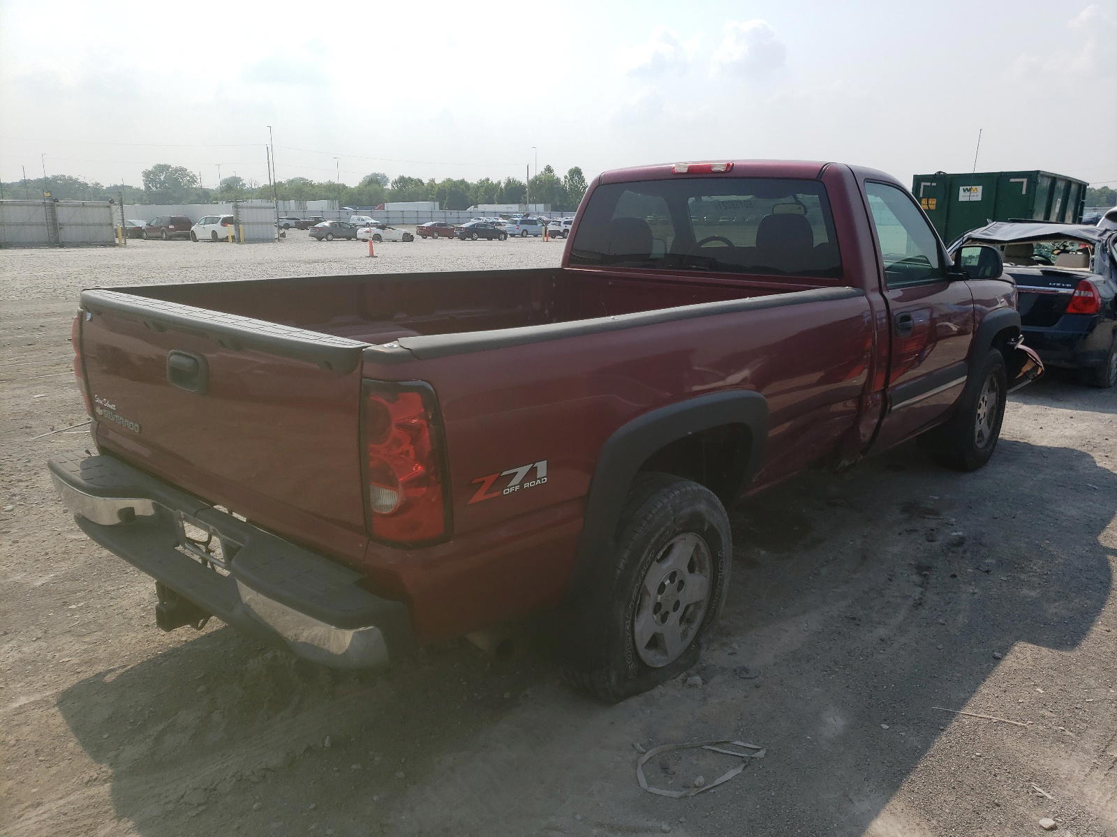 Photo 4 from auction – 2006 CHEVROLET SILVERADO with VIN 1GCEK14T36E115682
