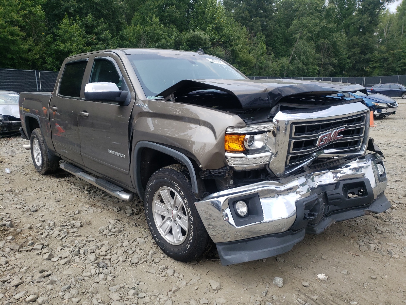 GMC SIERRA K15 2014 with VIN 3GTU2UEH7EG170974 - Photo from auction