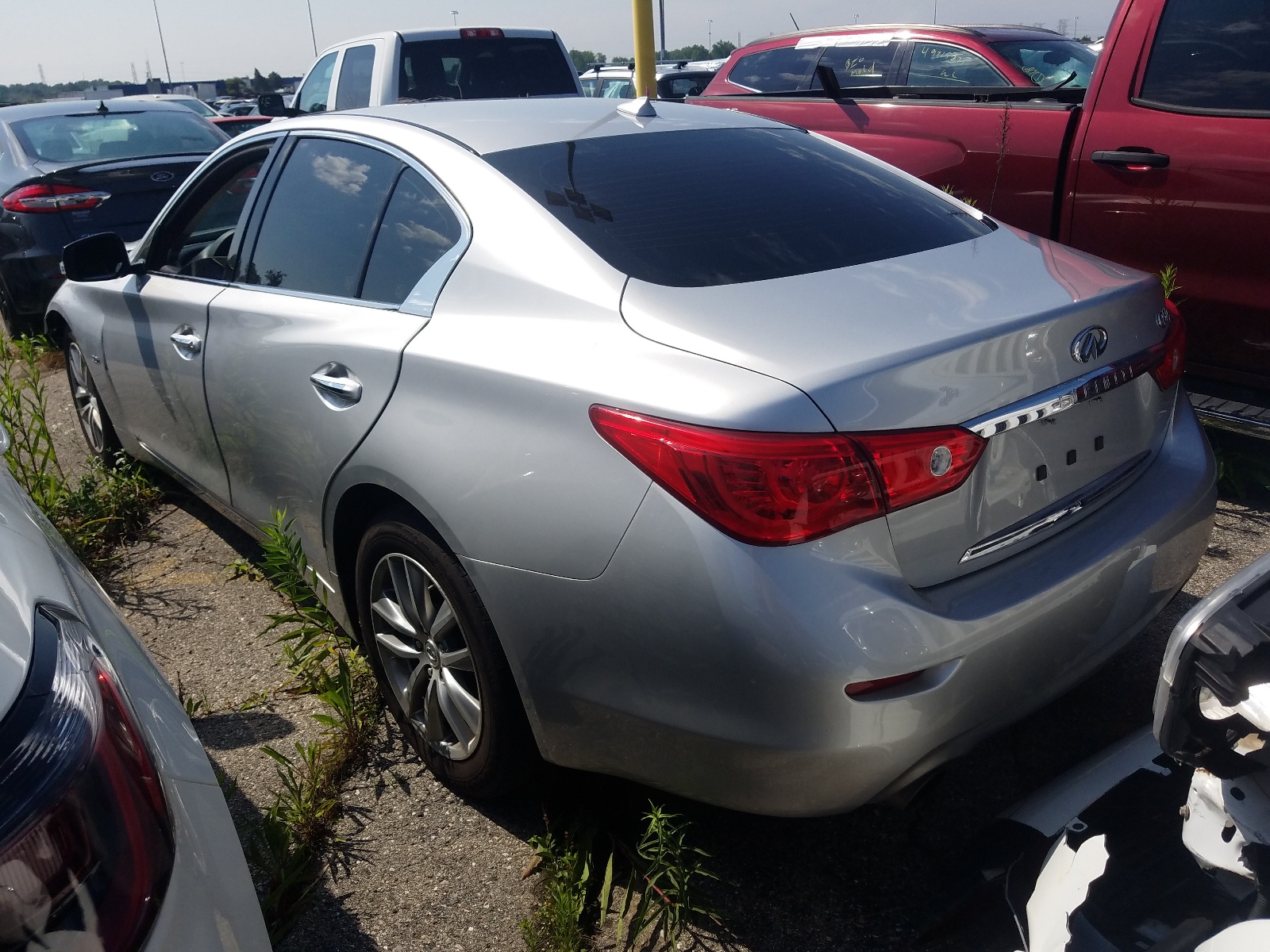 Photo 3 from auction – 2017 INFINITI Q50 PREMIU with VIN JN1EV7AP8HM735411