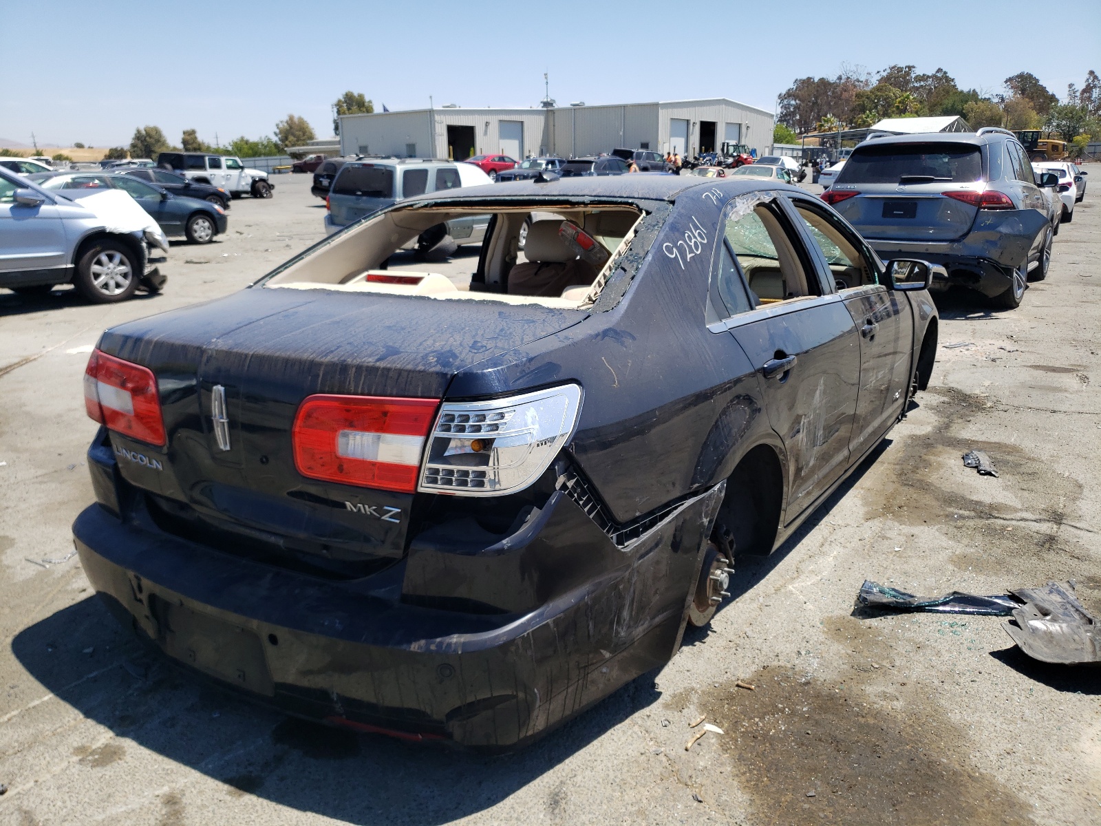 Photo 4 from auction – 2008 LINCOLN MKZ with VIN 3LNHM26T78R618184