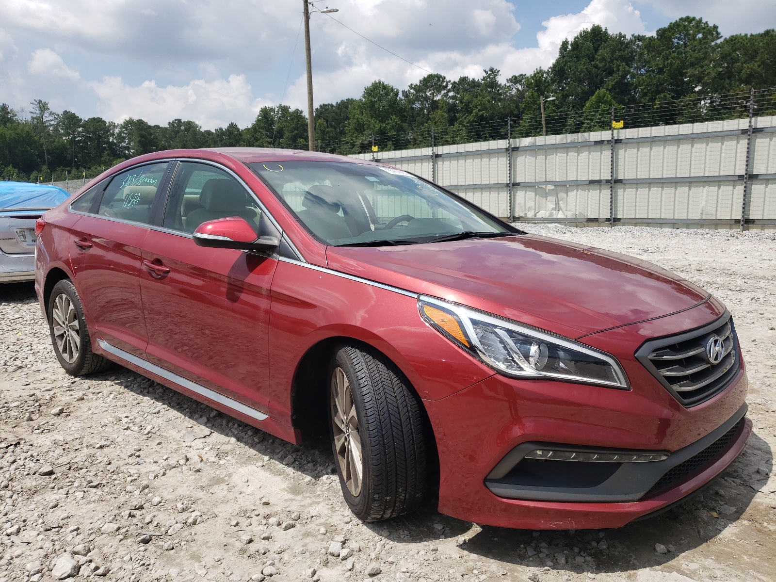 HYUNDAI SONATA SPO 2016 with VIN 5NPE34AF1GH413548 - Photo from auction