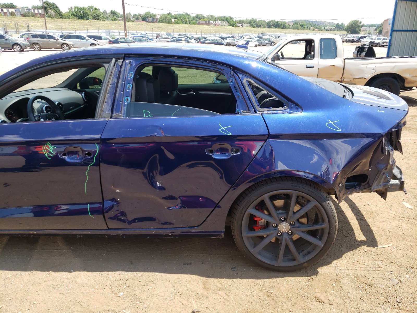 Photo 9 from auction – 2018 AUDI S3 PREMIUM with VIN WAUB1GFF0J1041795