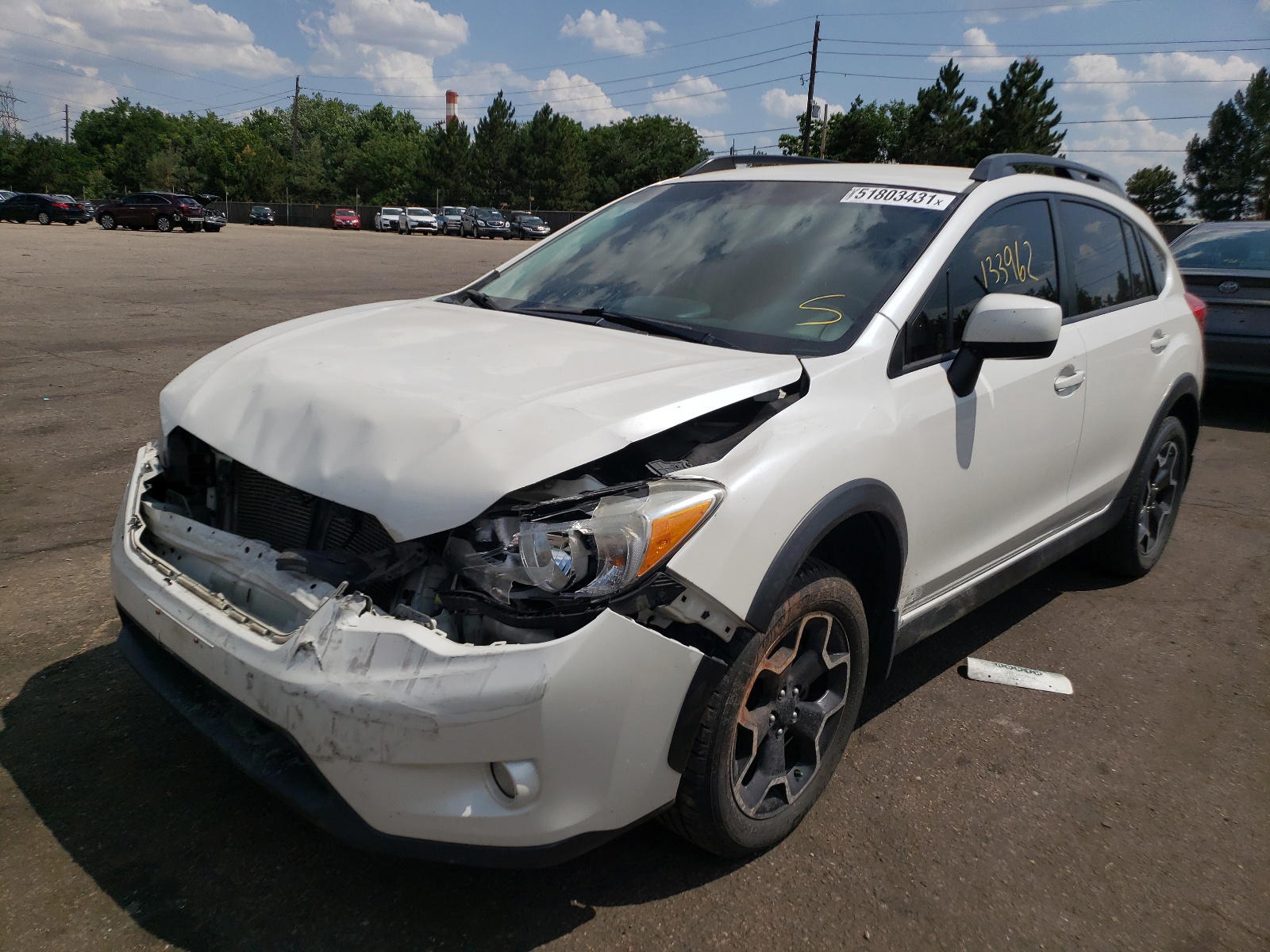 Photo 2 from auction – 2013 SUBARU XV CROSSTR with VIN JF2GPAWC6D2854858