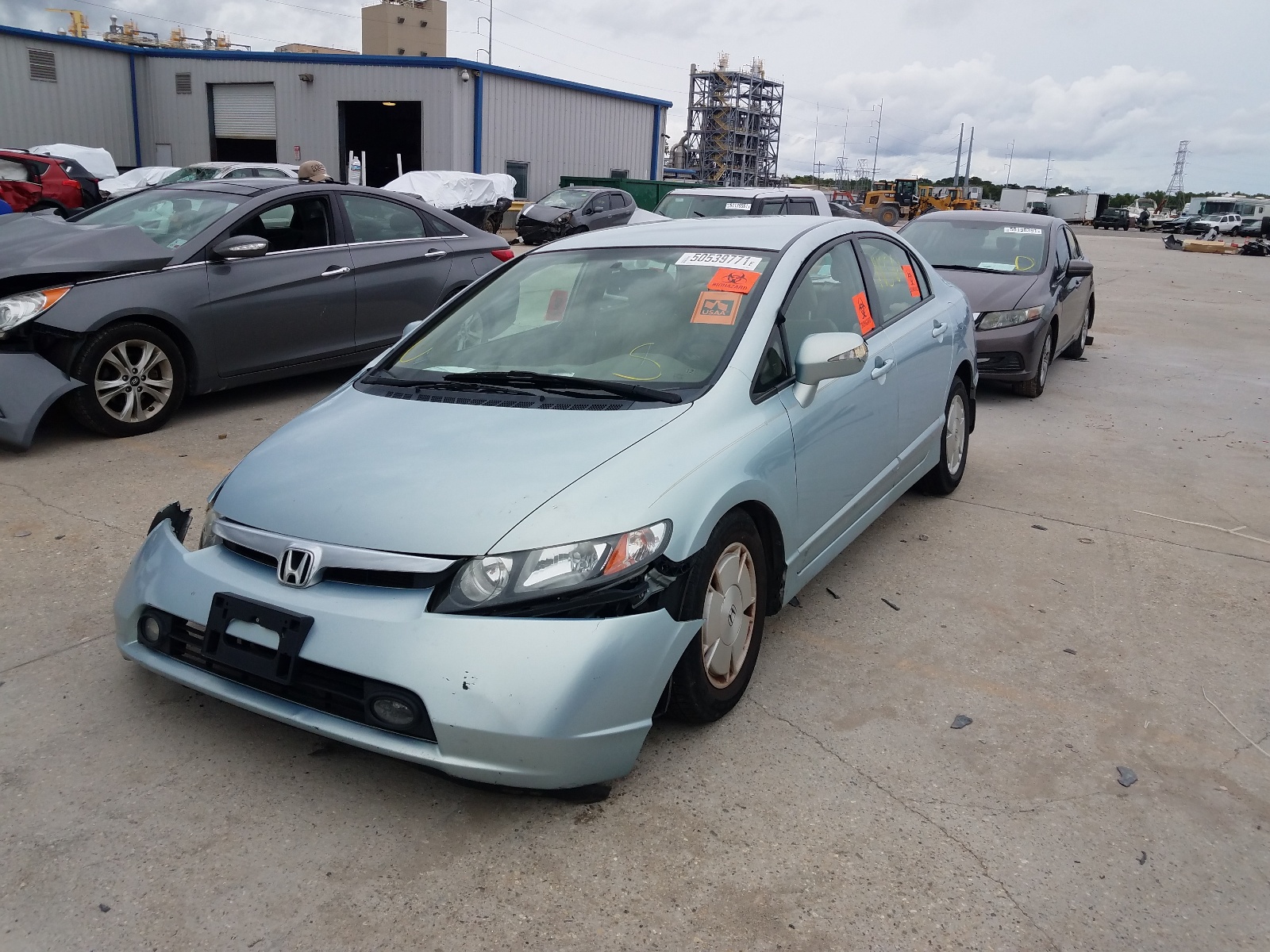 Photo 2 from auction – 2008 HONDA CIVIC HYBR with VIN JHMFA36258S004397