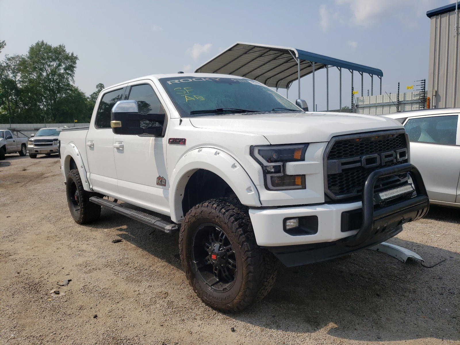 FORD F150 SUPER 2017 with VIN 1FTEW1EF2HFB31656 - Photo from auction