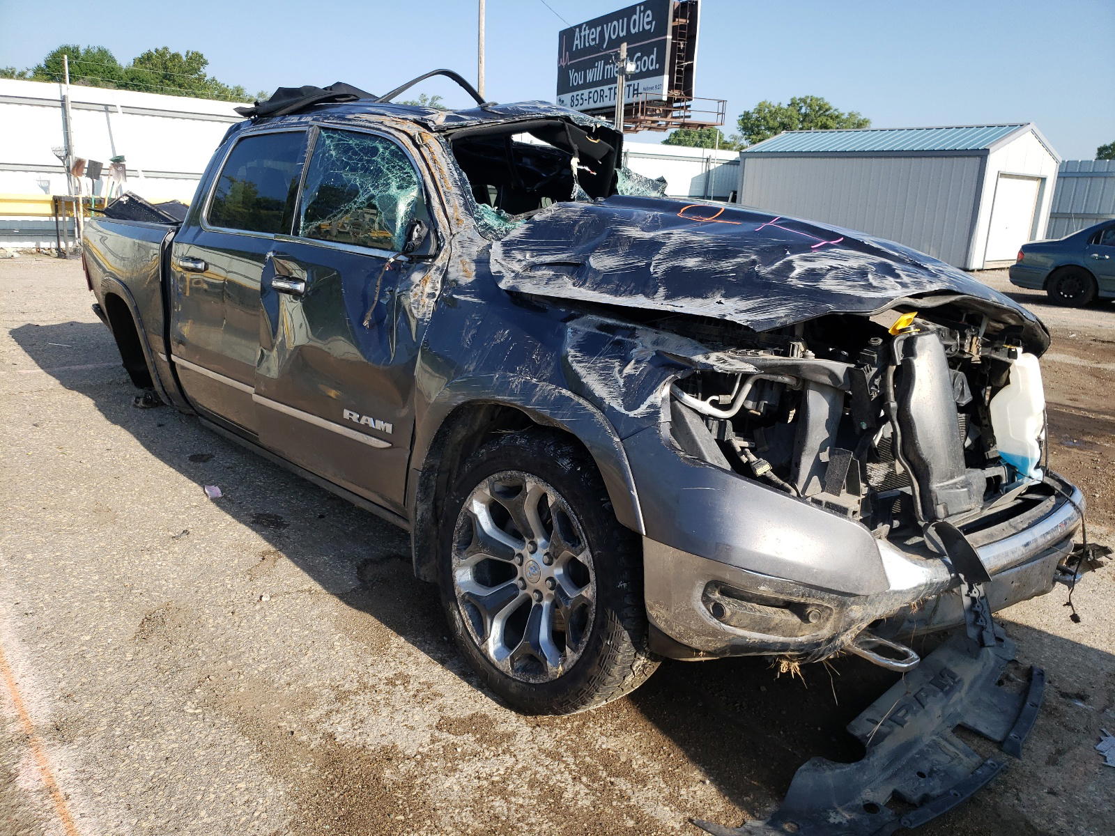RAM 1500 LIMIT 2019 with VIN 1C6SRFHT4KN519162 - Photo from auction