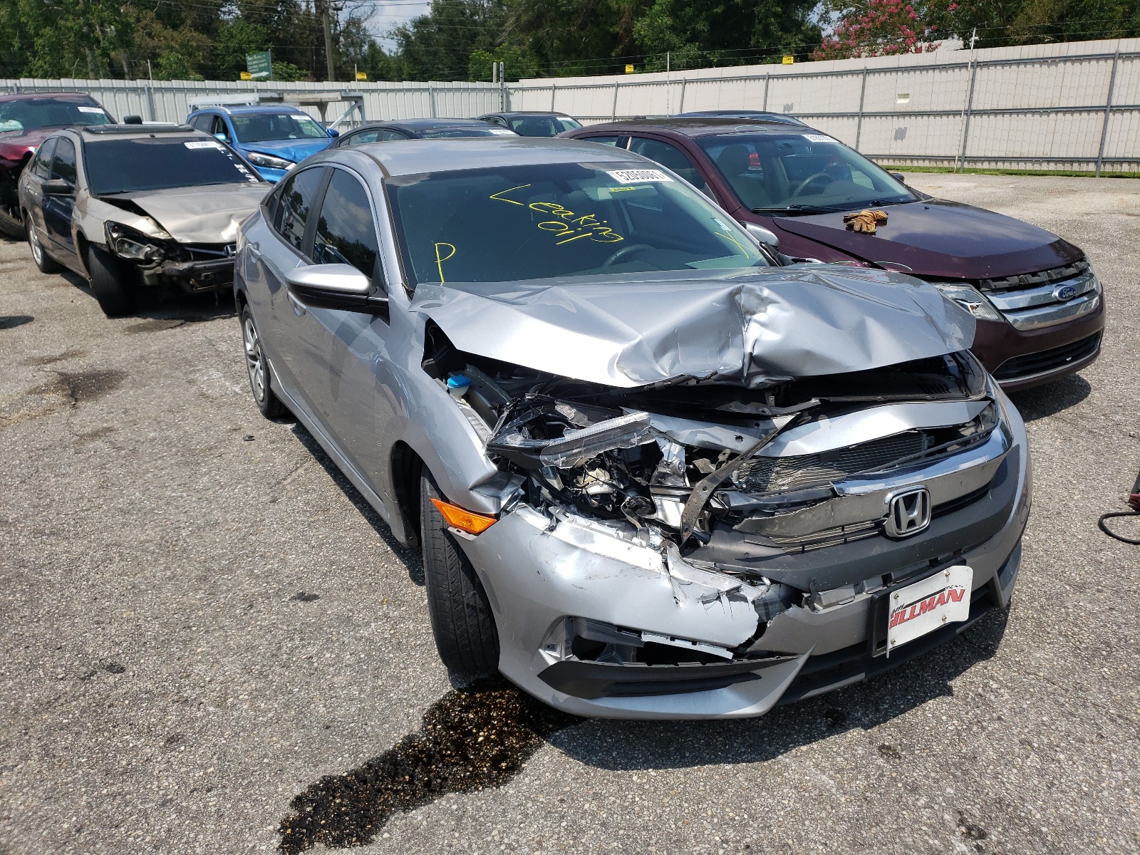 HONDA CIVIC LX 2017 with VIN 19XFC2F58HE016949 - Photo from auction