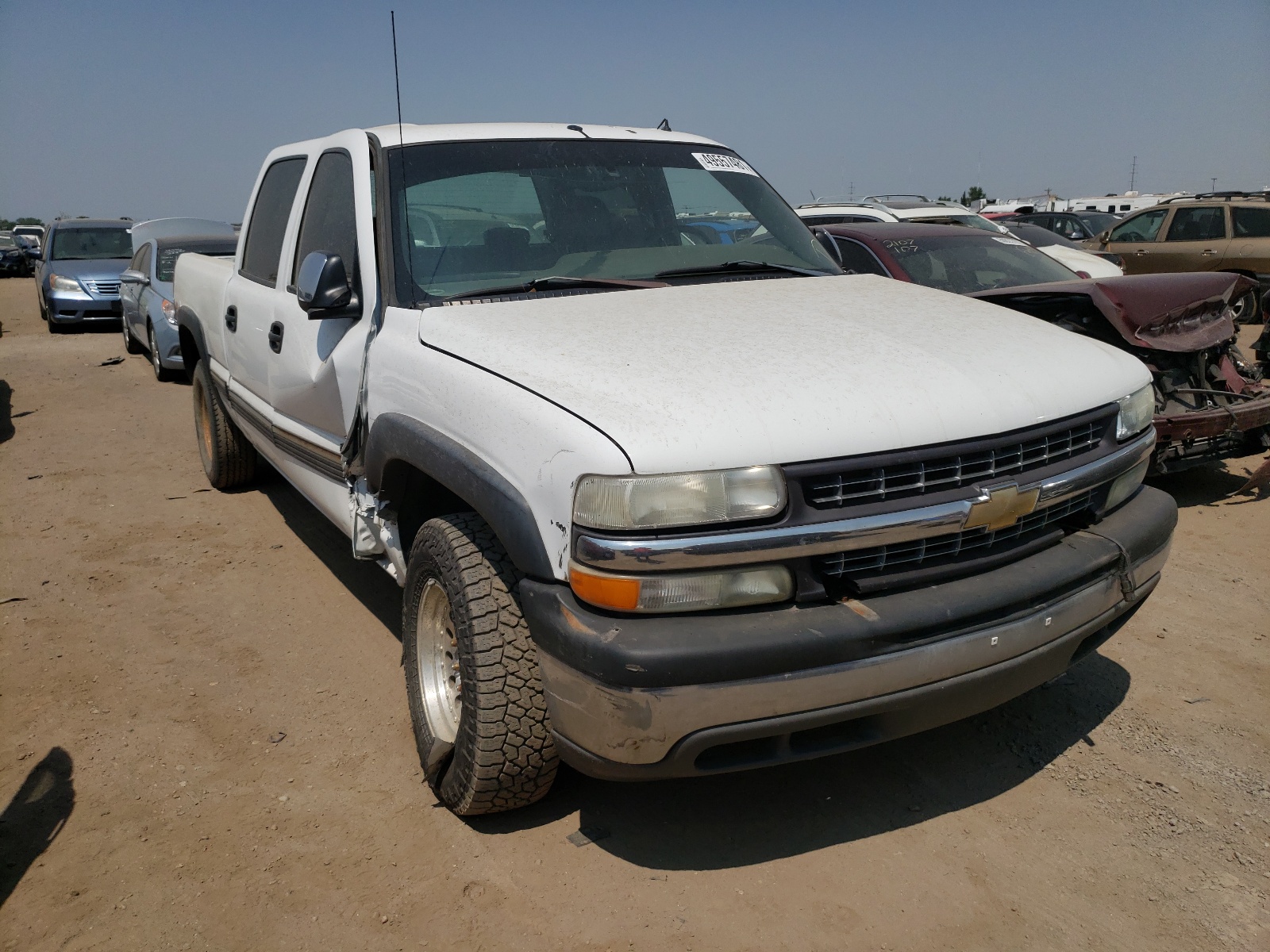 Photo 1 from auction – 2001 CHEVROLET SILVERADO with VIN 1GCGK13U91F151298