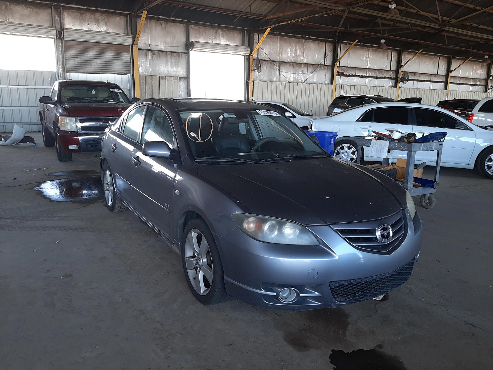 MAZDA 3 S 2006 with VIN JM1BK323X61412098 - Photo from auction