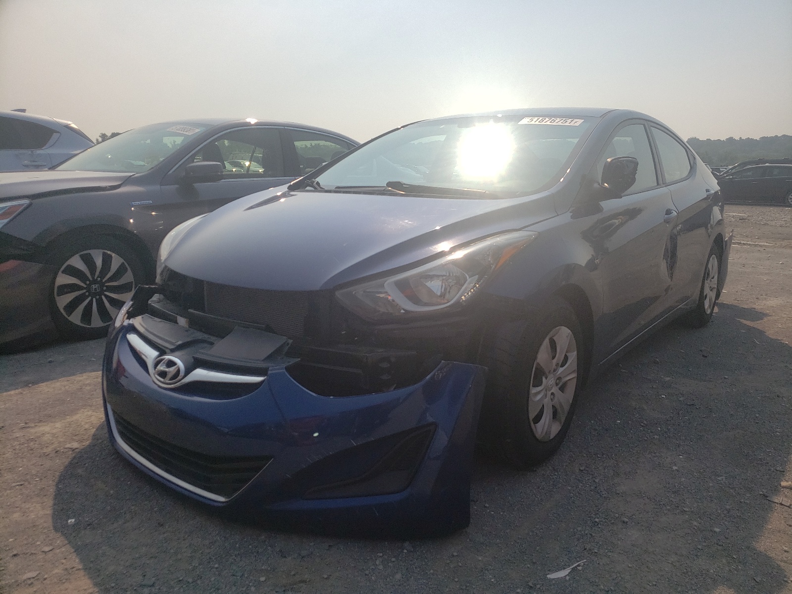 Photo 2 from auction – 2016 HYUNDAI ELANTRA SE with VIN 5NPDH4AE6GH678633