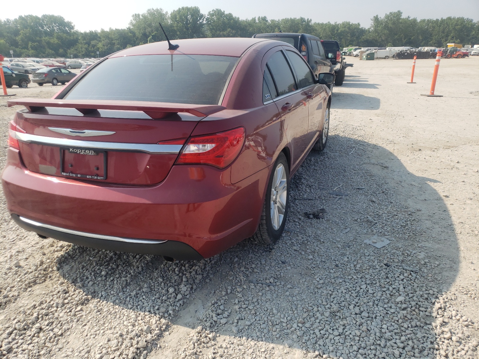 Photo 4 from auction – 2012 CHRYSLER 200 TOURIN with VIN 1C3CCBBG4CN306057
