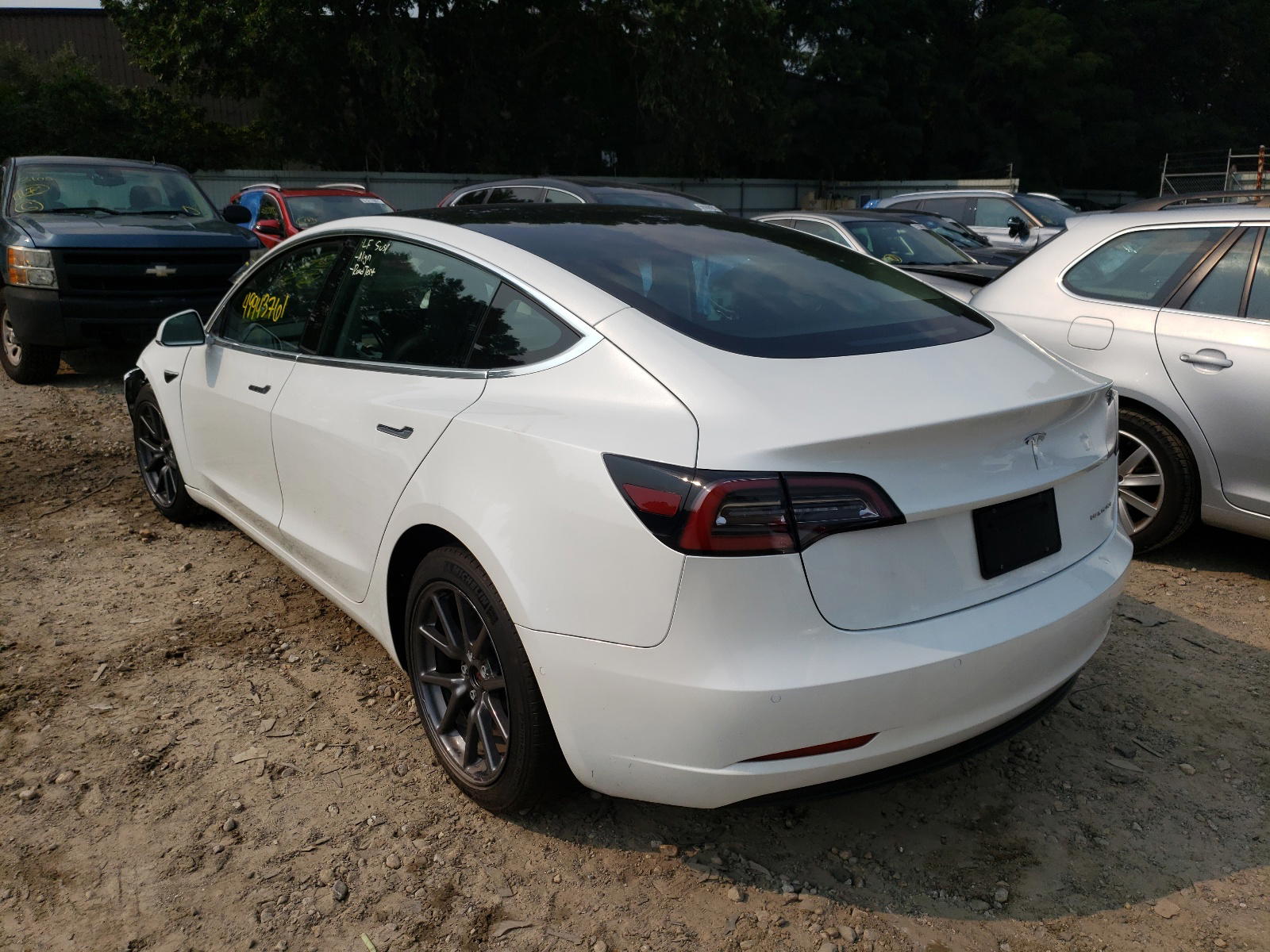 Photo 3 from auction – 2020 TESLA MODEL 3 with VIN 5YJ3E1EB2LF786971