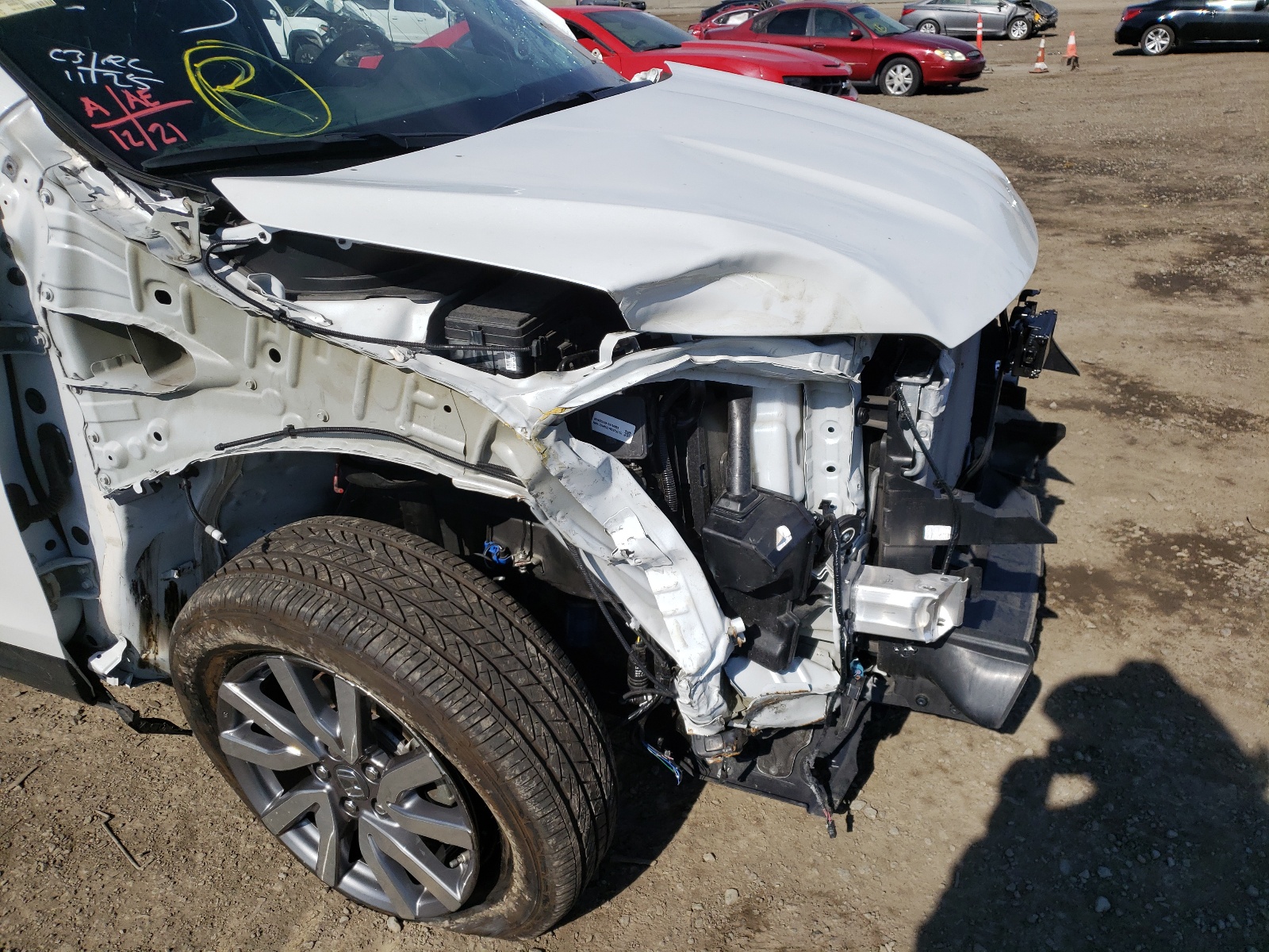 Photo 9 from auction – 2020 HONDA PILOT EX with VIN 5FNYF5H39LB007404