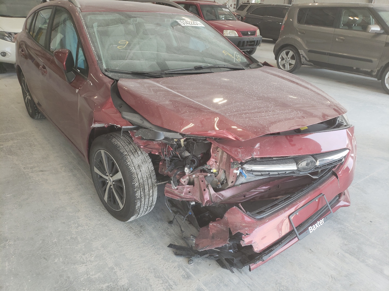 Photo 9 from auction – 2021 SUBARU IMPREZA PR with VIN 4S3GTAV64M3711603