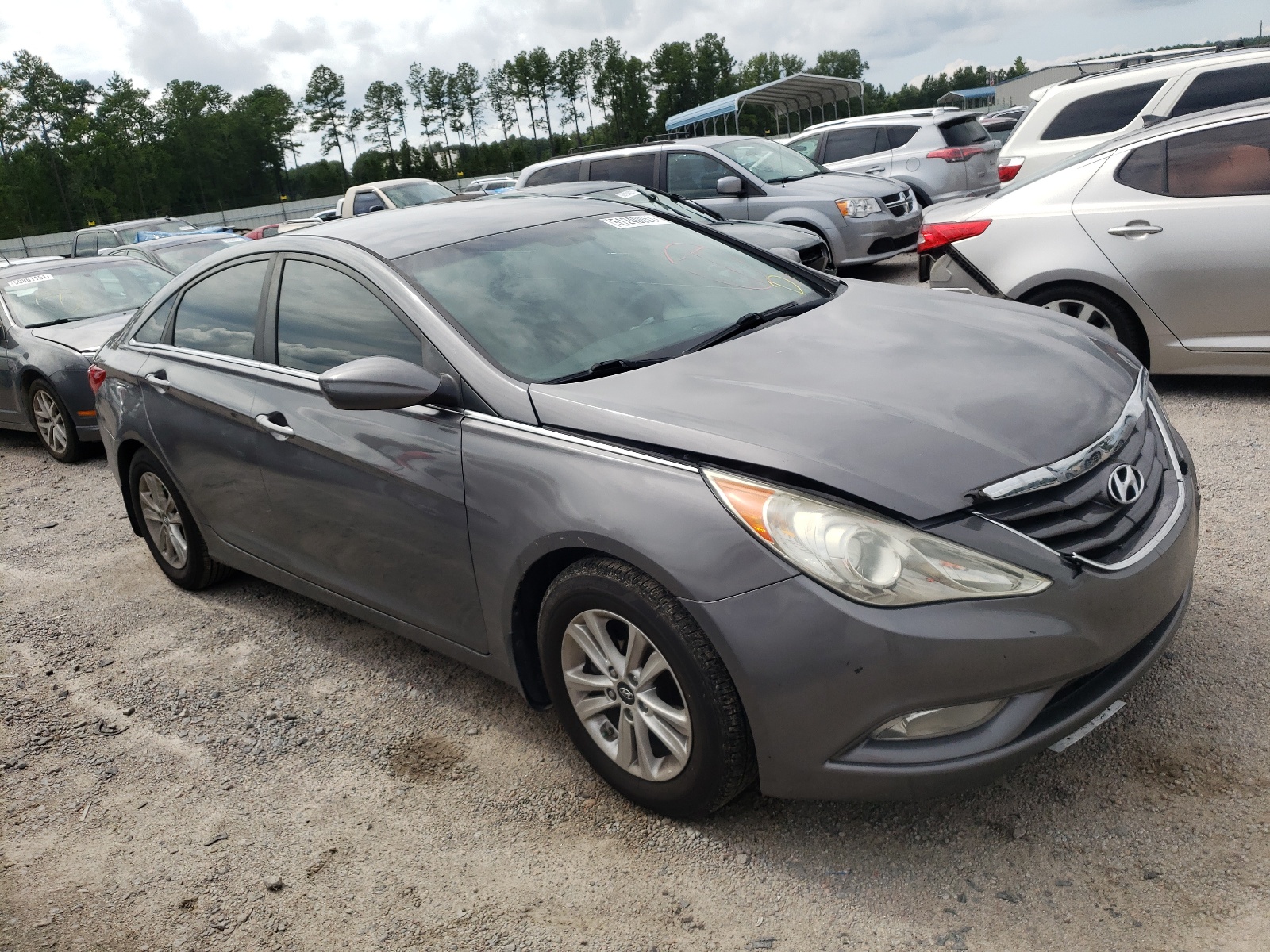 HYUNDAI SONATA GLS 2013 with VIN 5NPEB4AC4DH761820 - Photo from auction