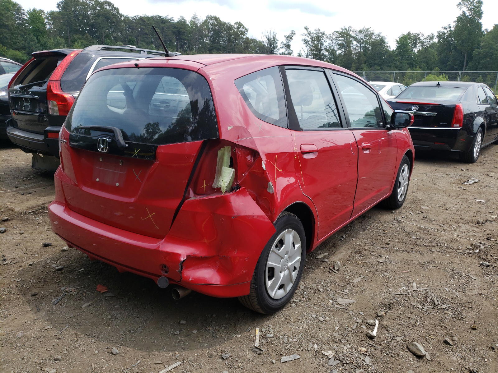 Photo 4 from auction – 2013 HONDA FIT with VIN JHMGE8H32DC080627
