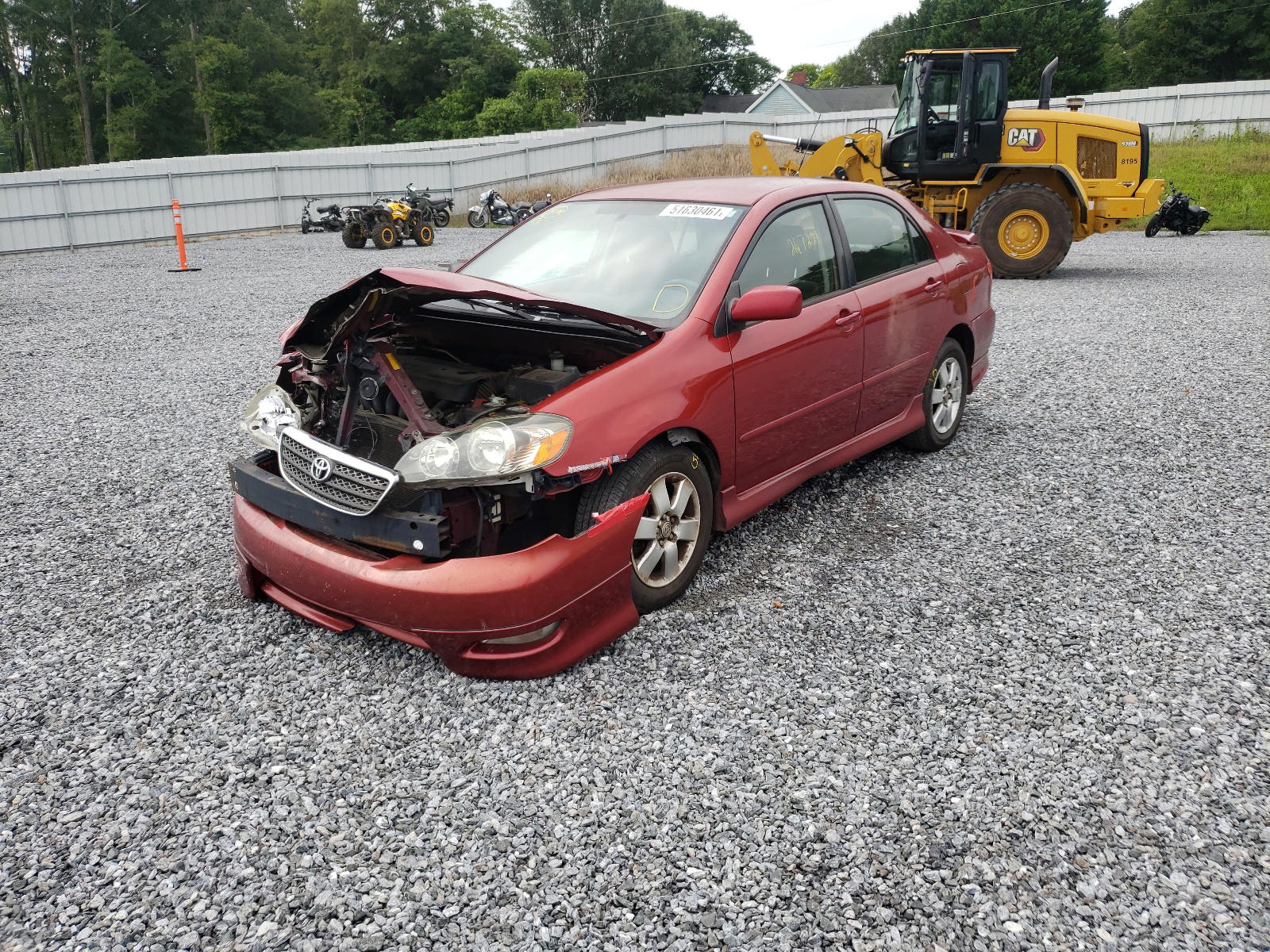 Photo 2 from auction – 2007 TOYOTA COROLLA CE with VIN 1NXBR32E07Z915521
