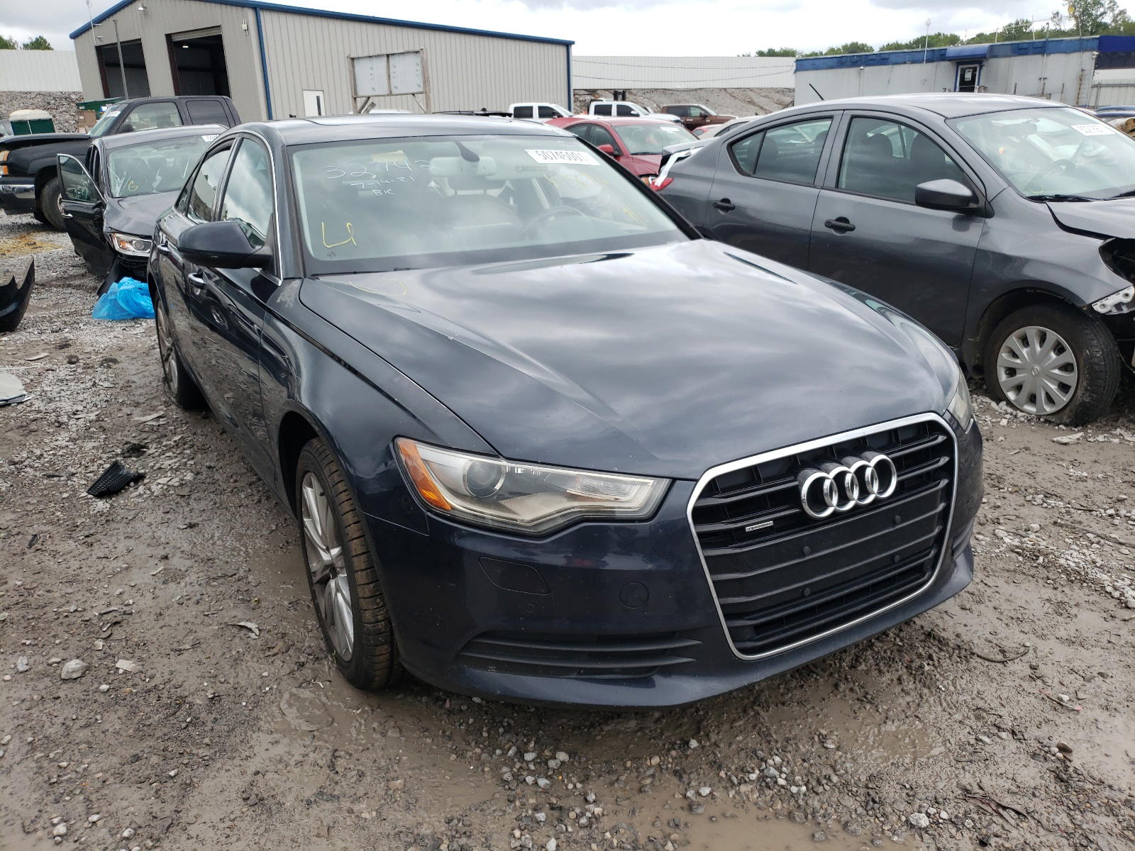 AUDI A6 PREMIUM 2013 with VIN WAUGFAFC1DN024088 - Photo from auction