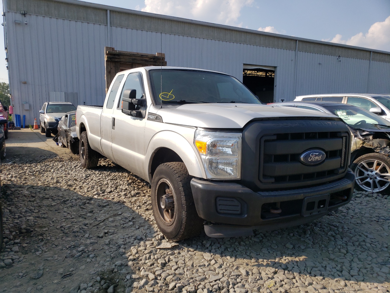 FORD F250 SUPER 2014 with VIN 1FT7X2A61EEB52467 - Photo from auction