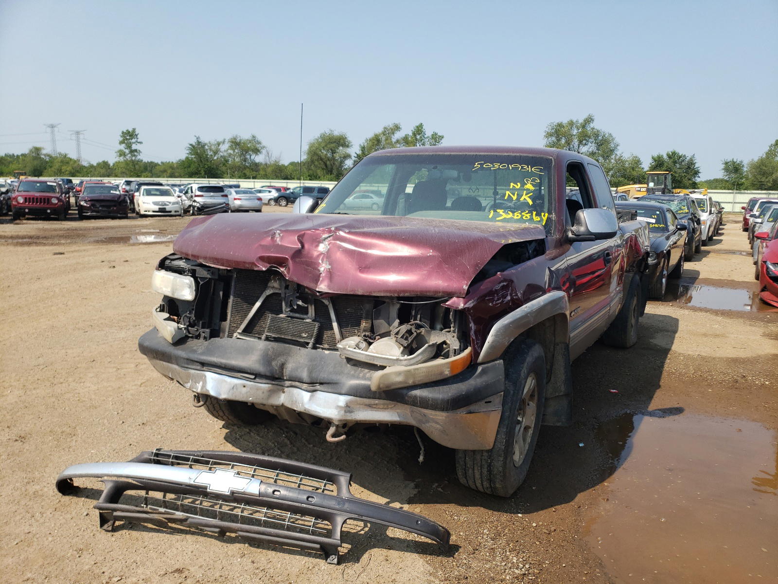 Photo 2 from auction – 2000 CHEVROLET SILVERADO with VIN 2GCEK19T4Y1328864