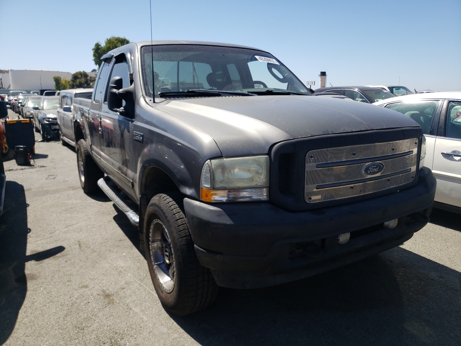 FORD F250 SUPER 2003 with VIN 1FTNX21L63EA58630 - Photo from auction
