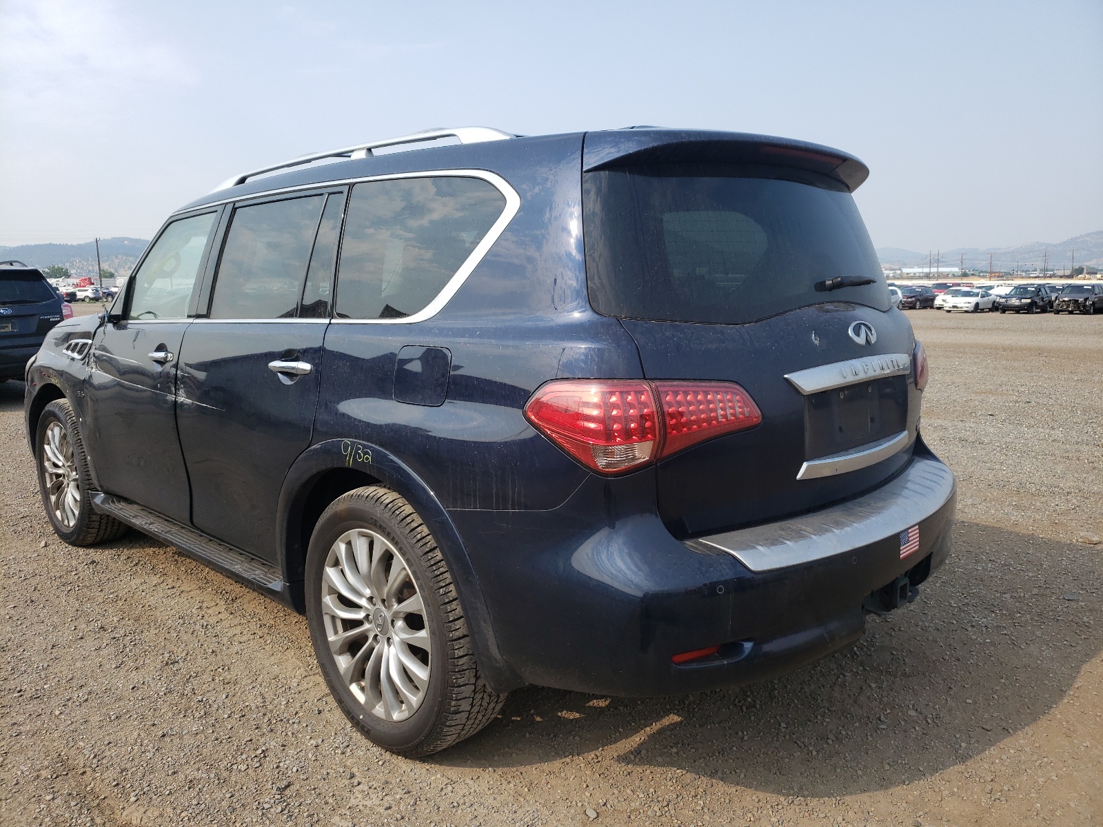 Photo 3 from auction – 2015 INFINITI QX80 with VIN JN8AZ2ND3F9770512