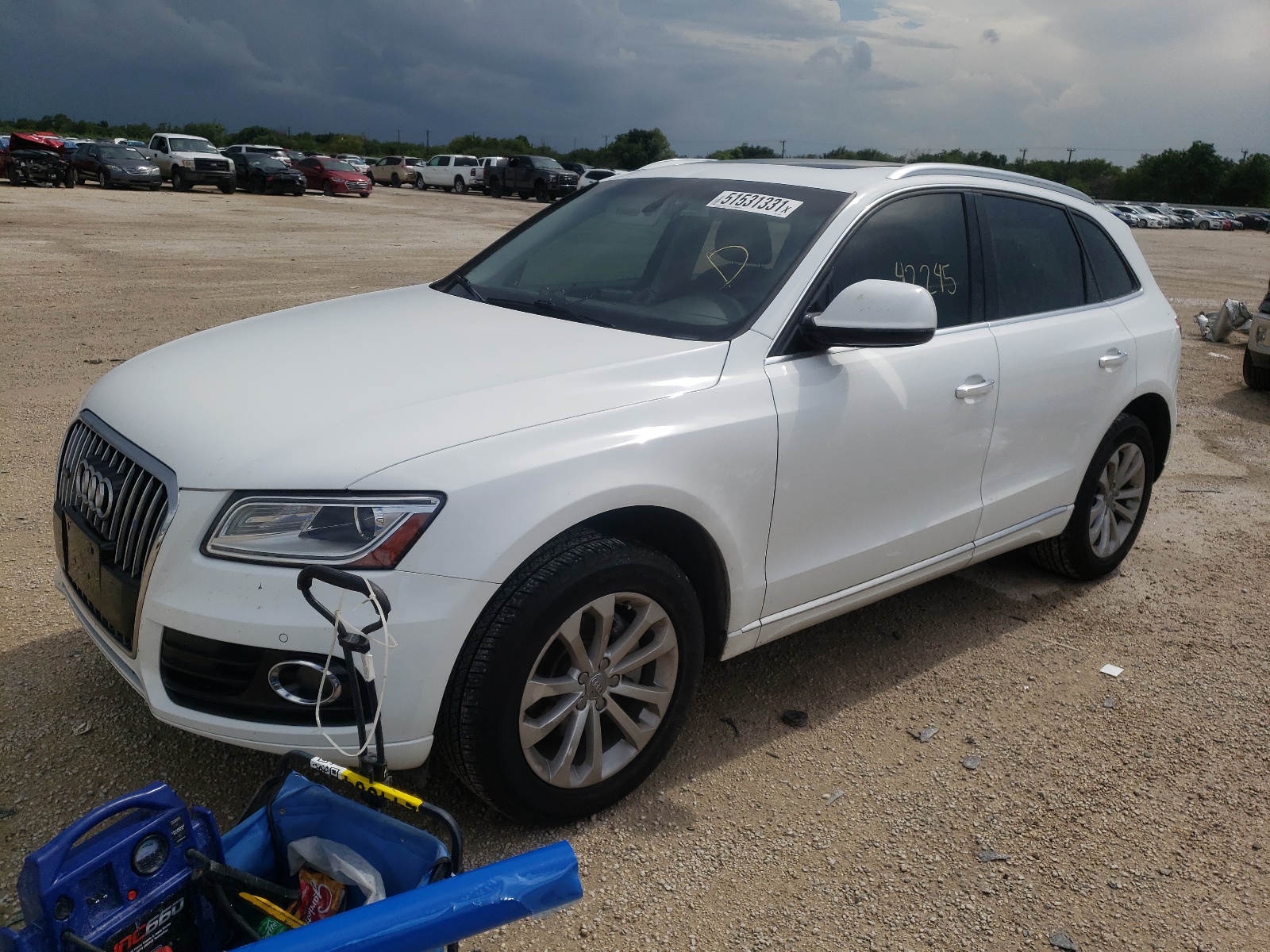 Photo 2 from auction – 2016 AUDI Q5 PREMIUM with VIN WA1L2AFP7GA023999