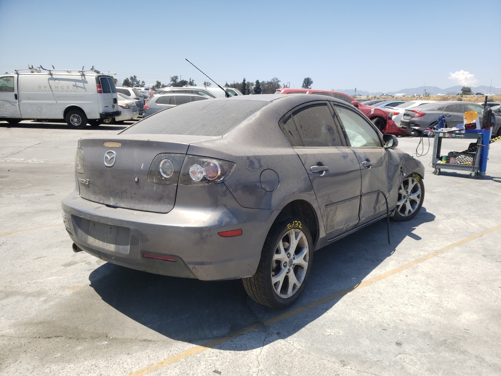 صورة رقم 4 من المزاد - 2009 MAZDA 3 I مع VIN JM1BK32G791190451