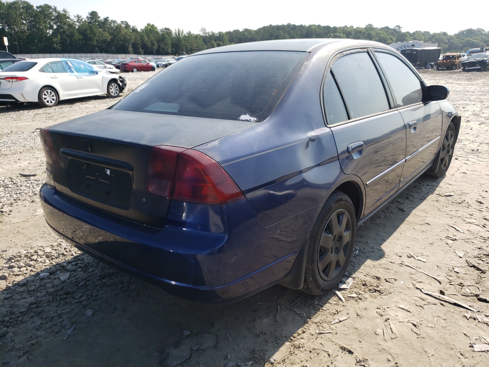 Photo 4 from auction – 2002 HONDA CIVIC EX with VIN 2HGES26782H559747