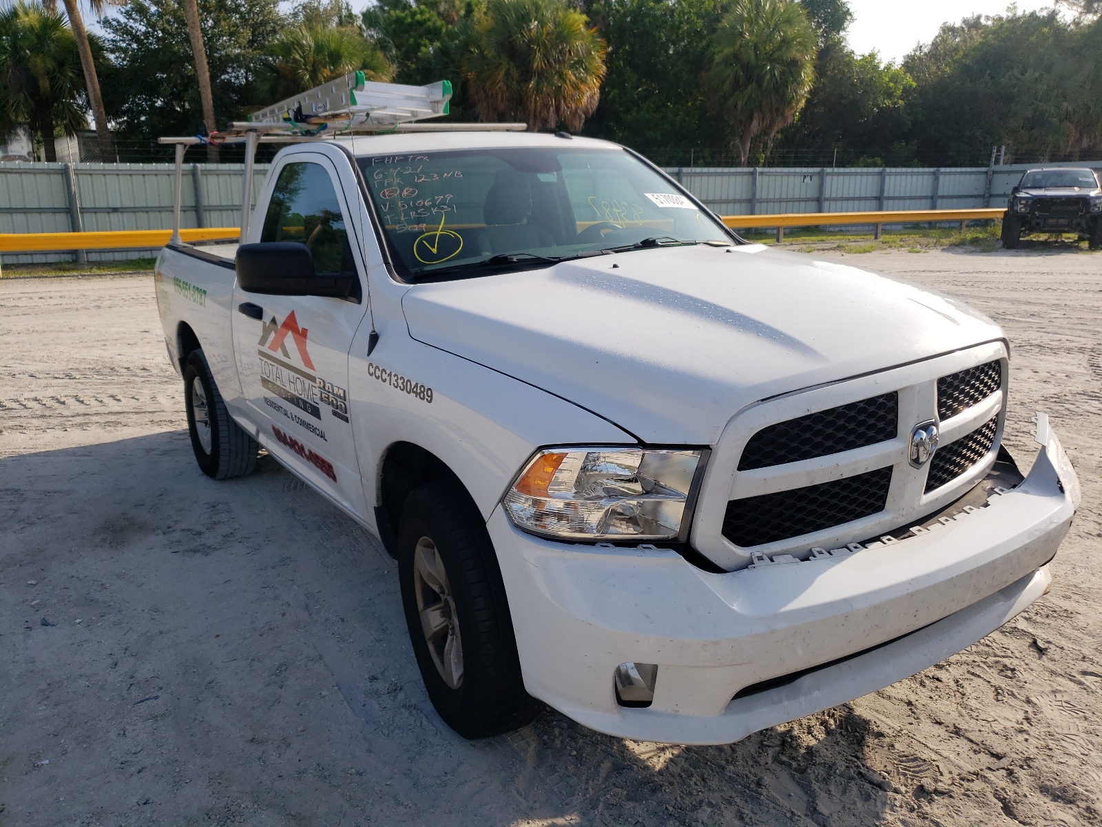 RAM 1500 CLASS 2019 with VIN 3C6JR6AG5KG510679 - Photo from auction