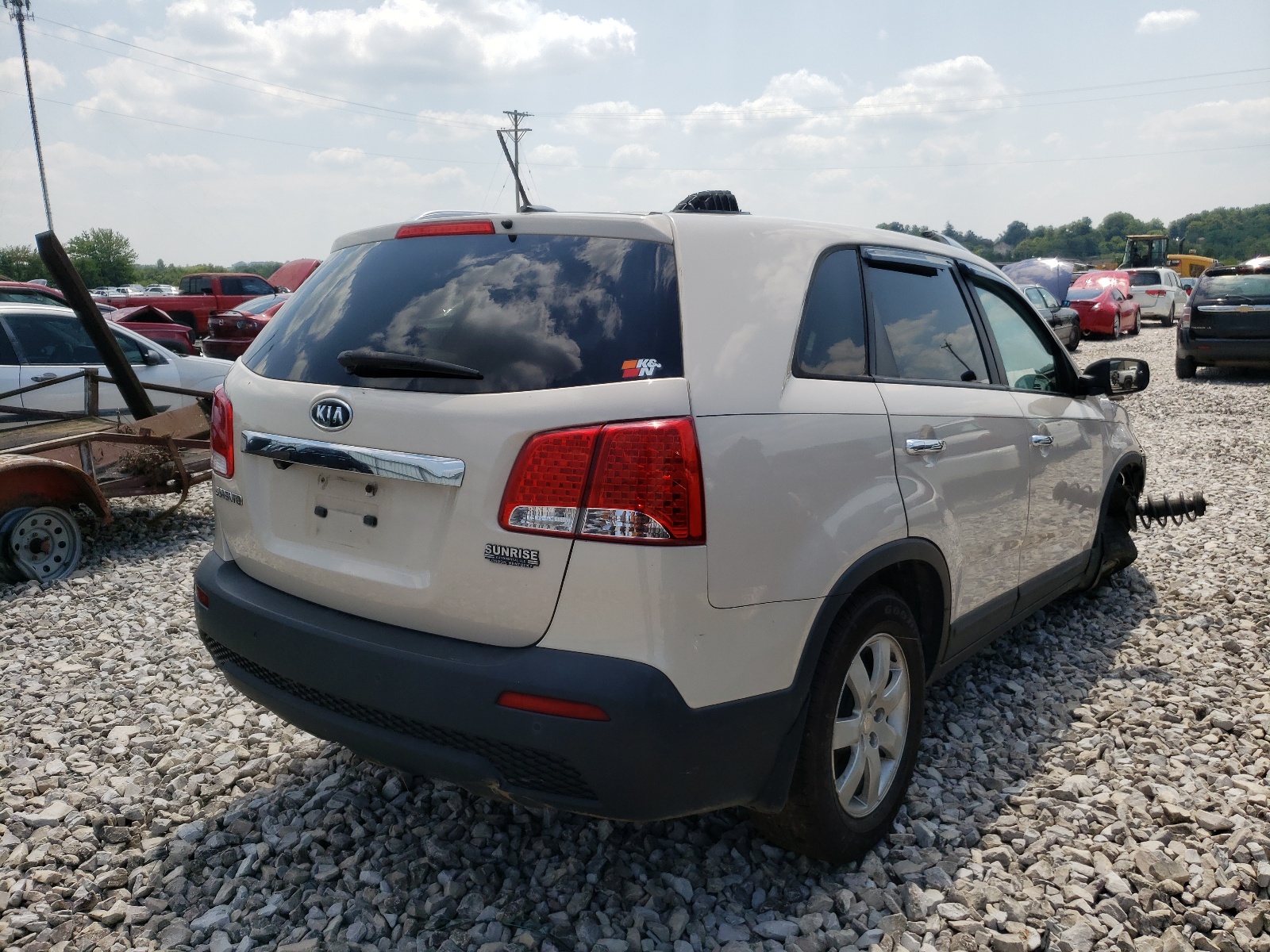 Photo 4 from auction – 2011 KIA SORENTO BA with VIN 5XYKT4A1XBG025614