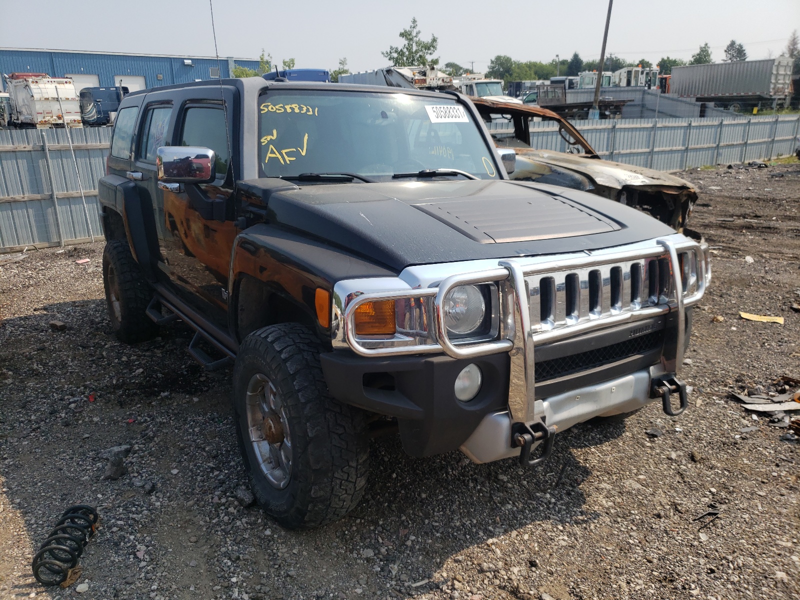Photo 1 from auction – 2008 HUMMER H3 with VIN 5GTEN13E188143145