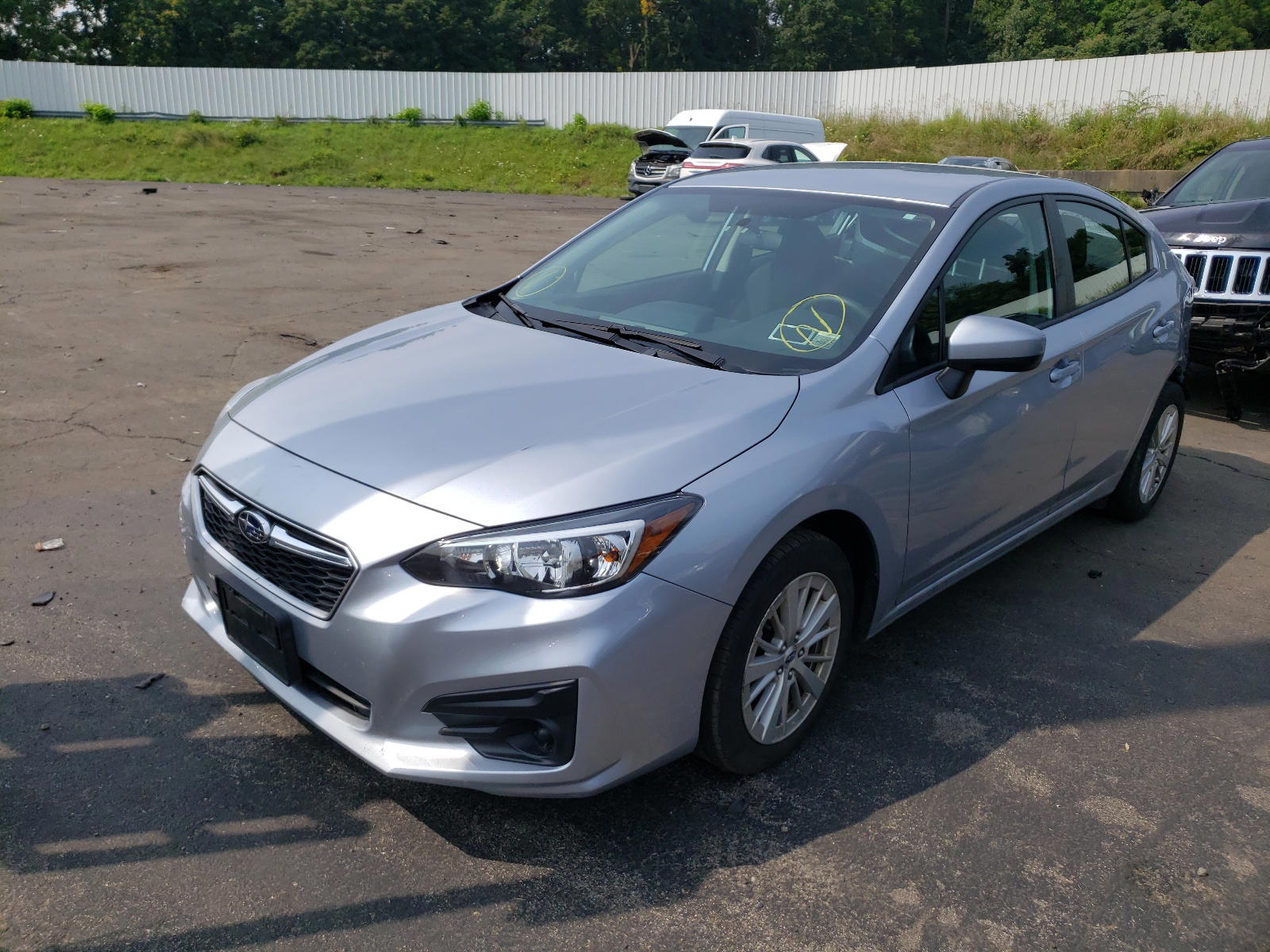 Photo 2 from auction – 2018 SUBARU IMPREZA PR with VIN 4S3GKAB62J3613642