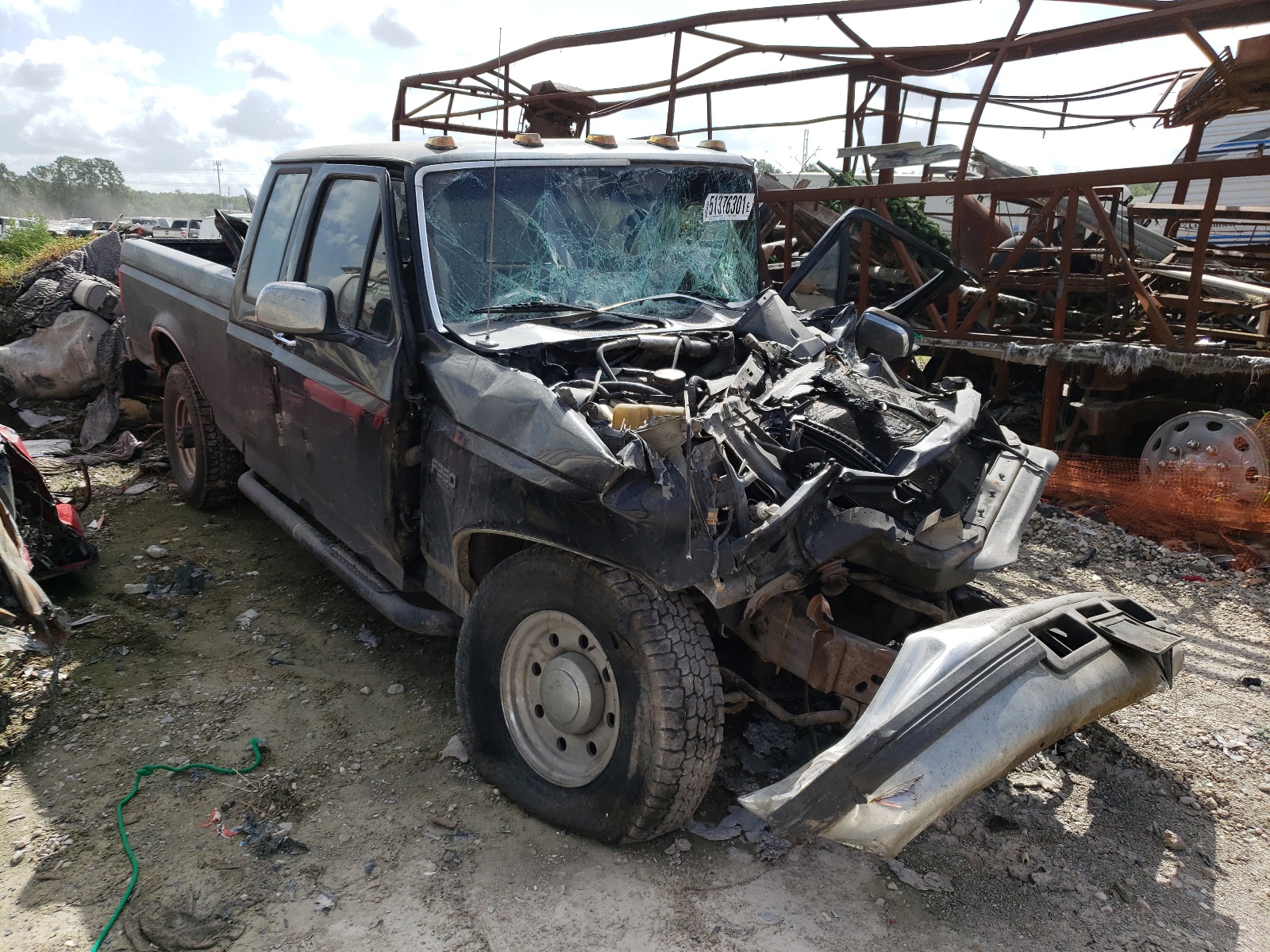 FORD F250 1997 with VIN 1FTHX25F5VEB18840 - Photo from auction