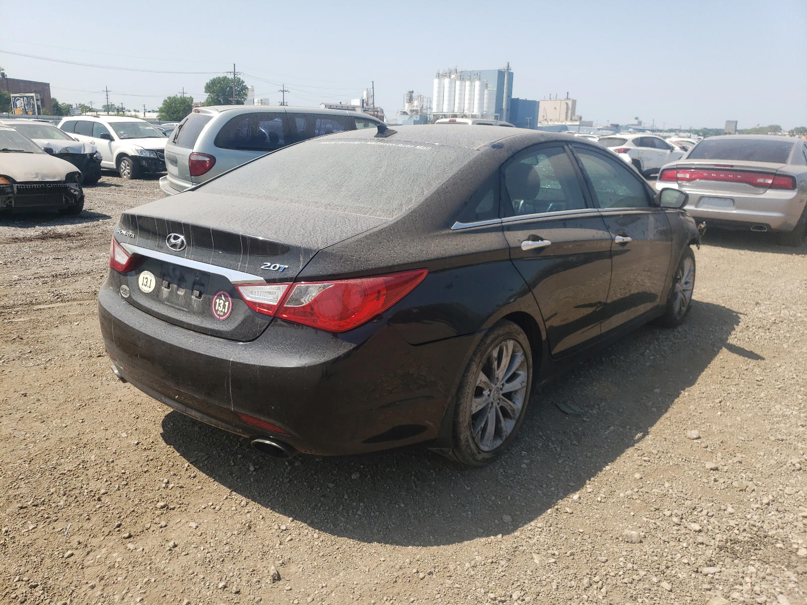 Photo 4 from auction – 2012 HYUNDAI SONATA SE with VIN 5NPEC4AB2CH405921