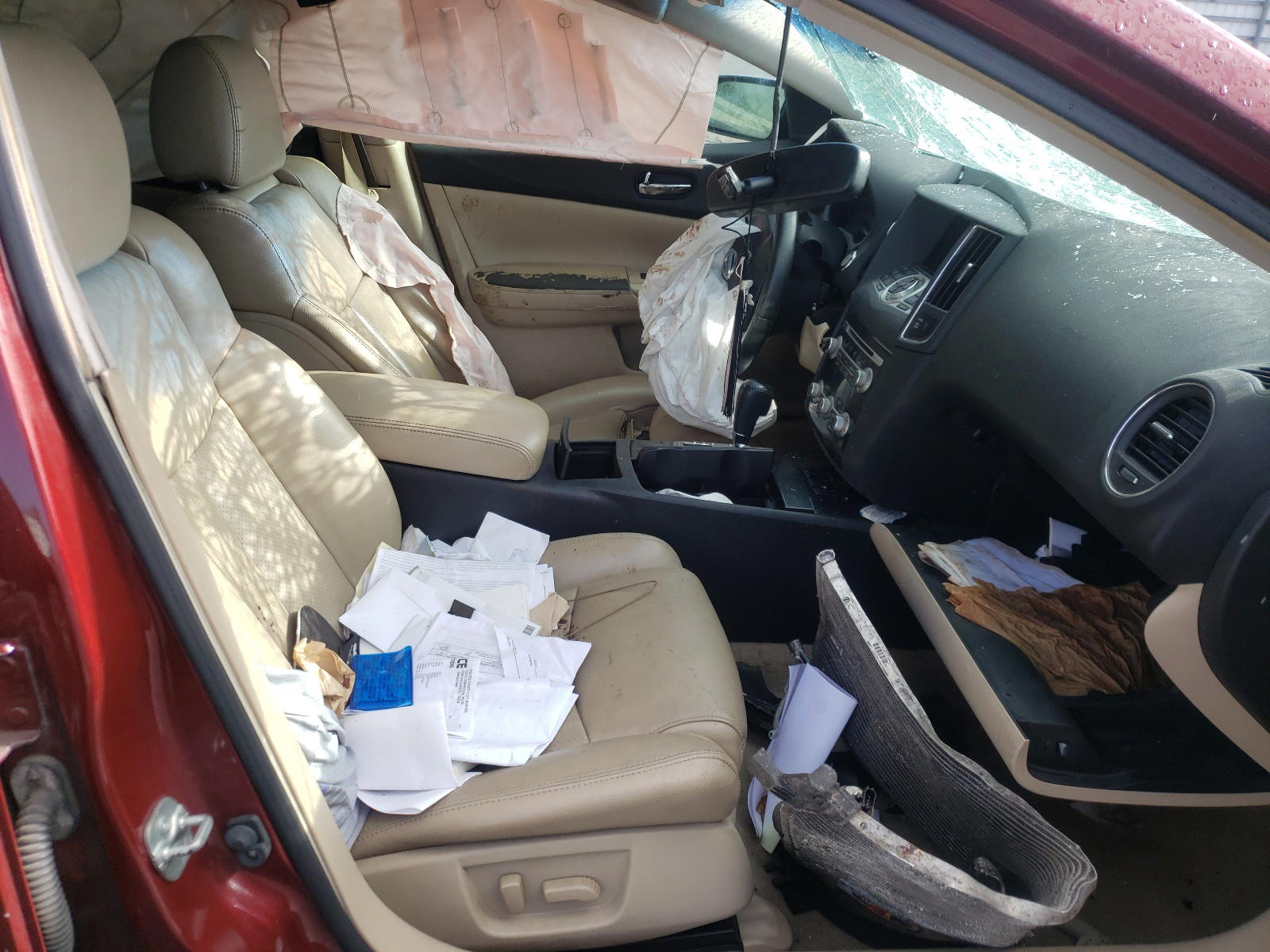Photo 5 from auction – 2012 NISSAN MAXIMA S with VIN 1N4AA5AP7CC844149