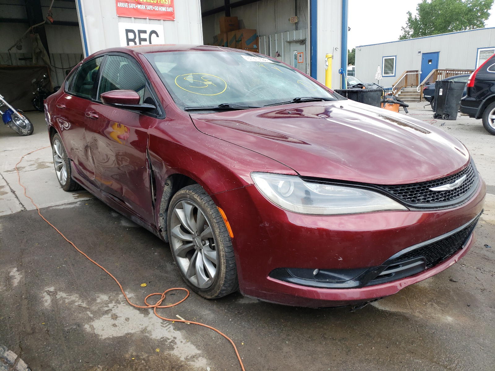 CHRYSLER 200 S 2015 with VIN 1C3CCCDG1FN627867 - Photo from auction