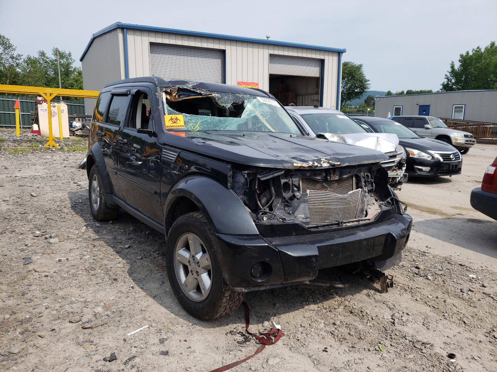 DODGE NITRO SLT 2007 with VIN 1D8GU58K97W669544 - Photo from auction