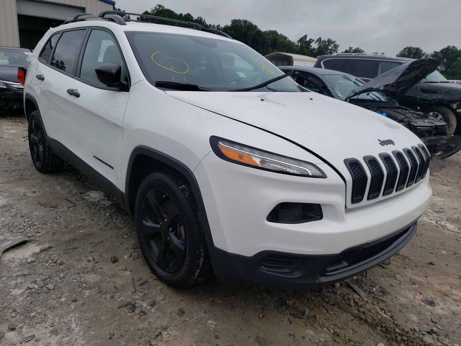 JEEP CHEROKEE S 2017 with VIN 1C4PJLAB8HW661426 - Photo from auction