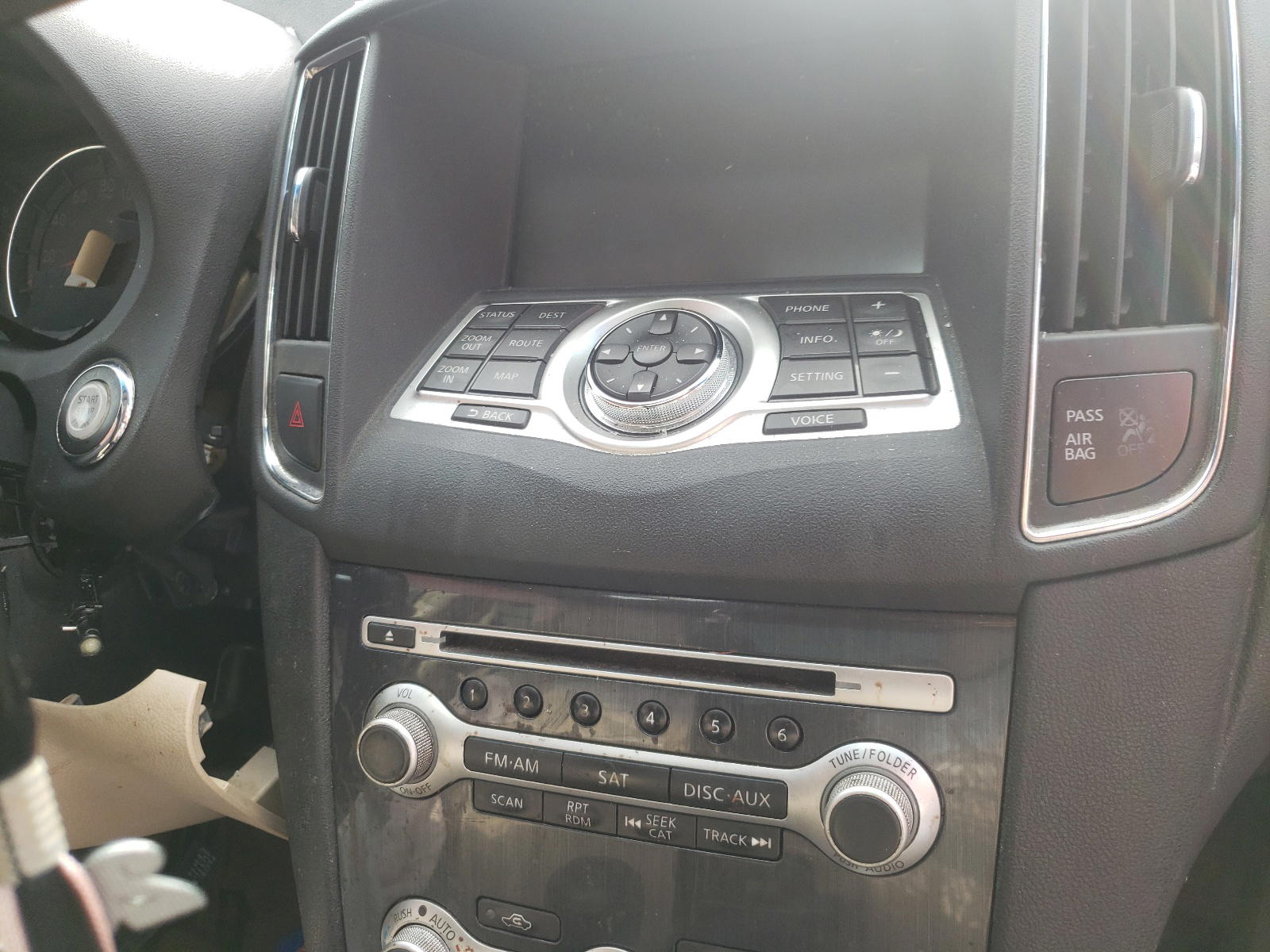 Photo 9 from auction – 2012 NISSAN MAXIMA S with VIN 1N4AA5AP7CC844149