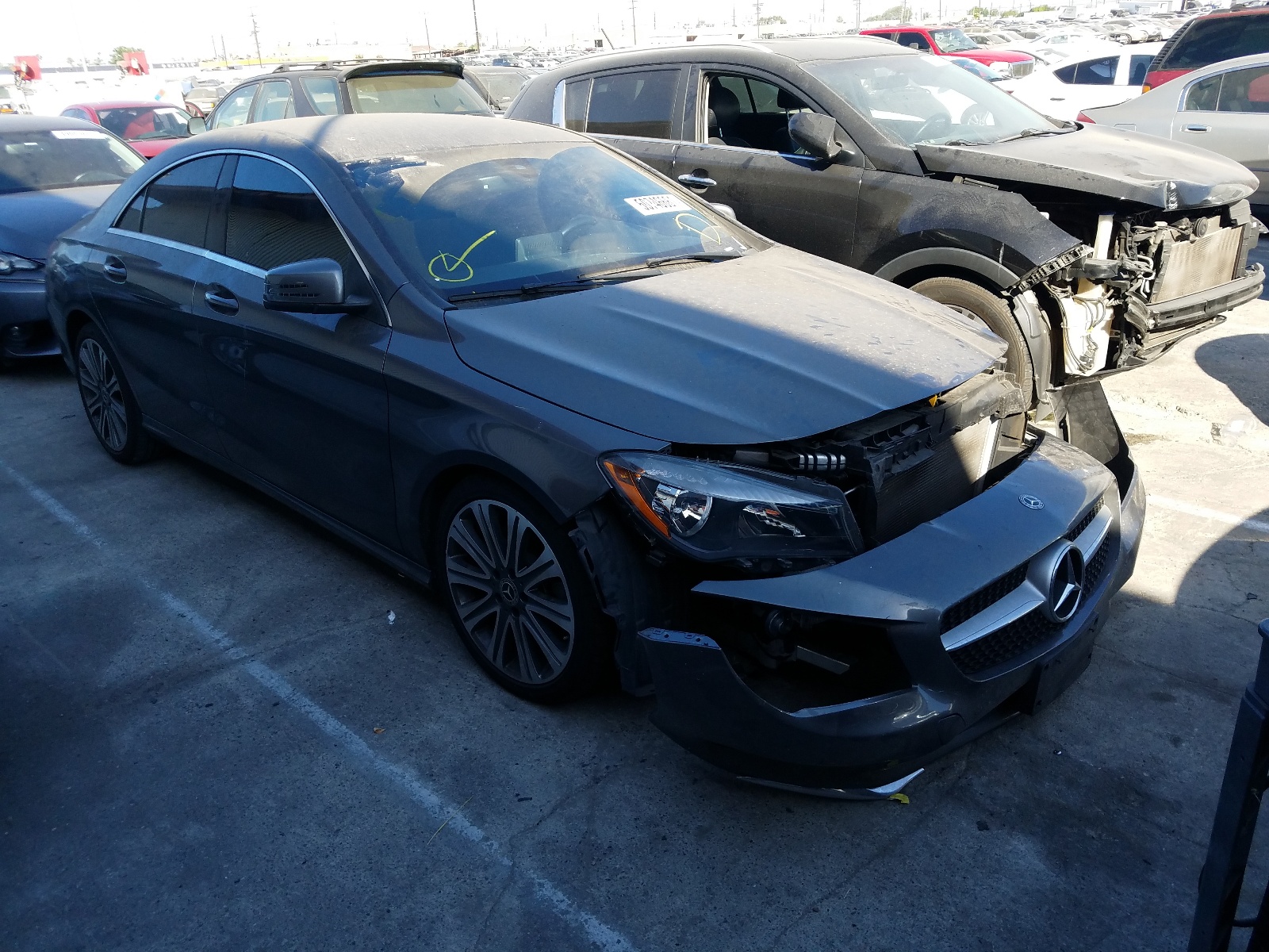 Photo 1 from auction – 2018 MERCEDES-BENZ CLA 250 with VIN WDDSJ4EB2JN647274