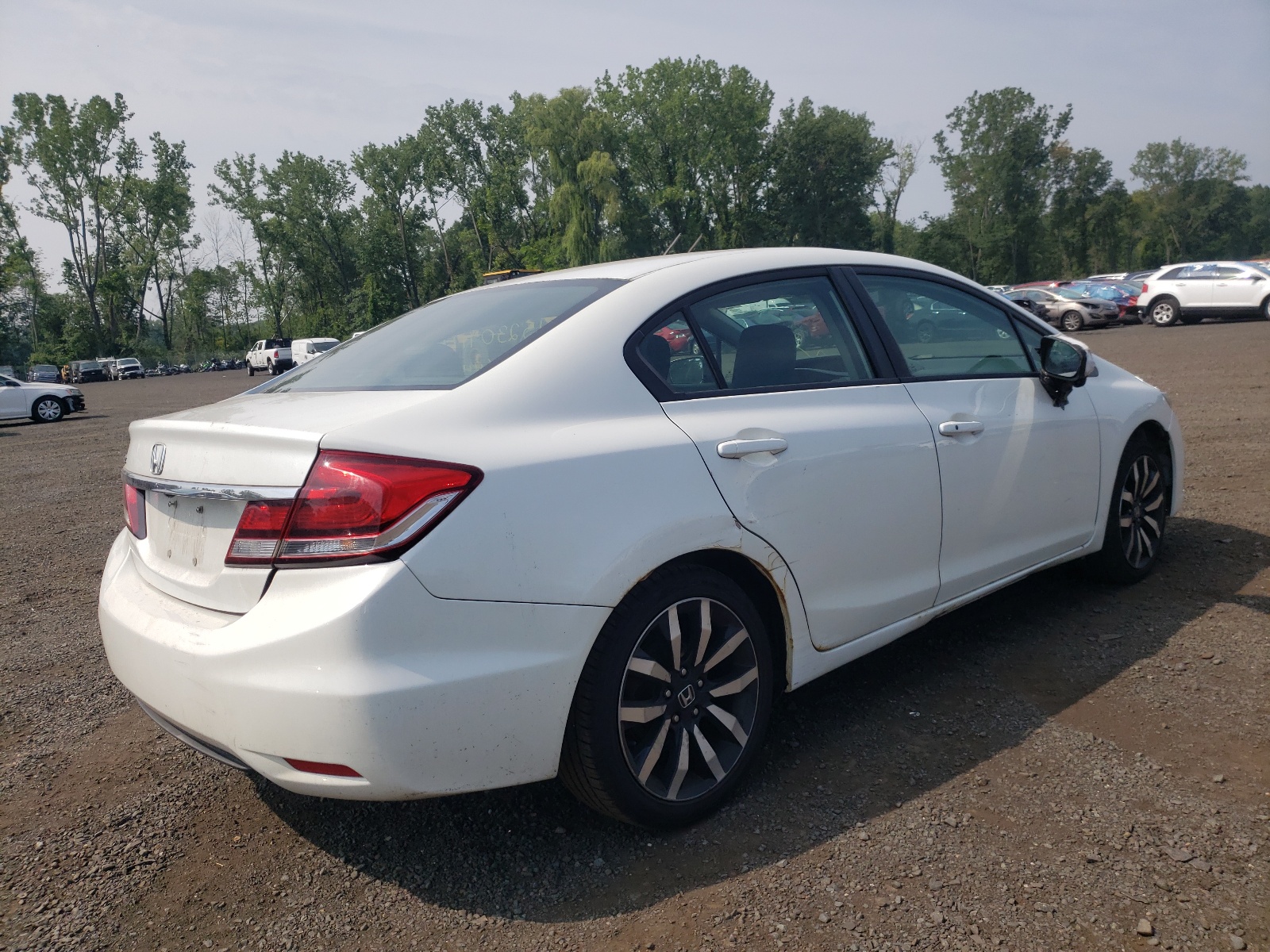 Photo 4 from auction – 2014 HONDA CIVIC EXL with VIN 19XFB2F90EE225748