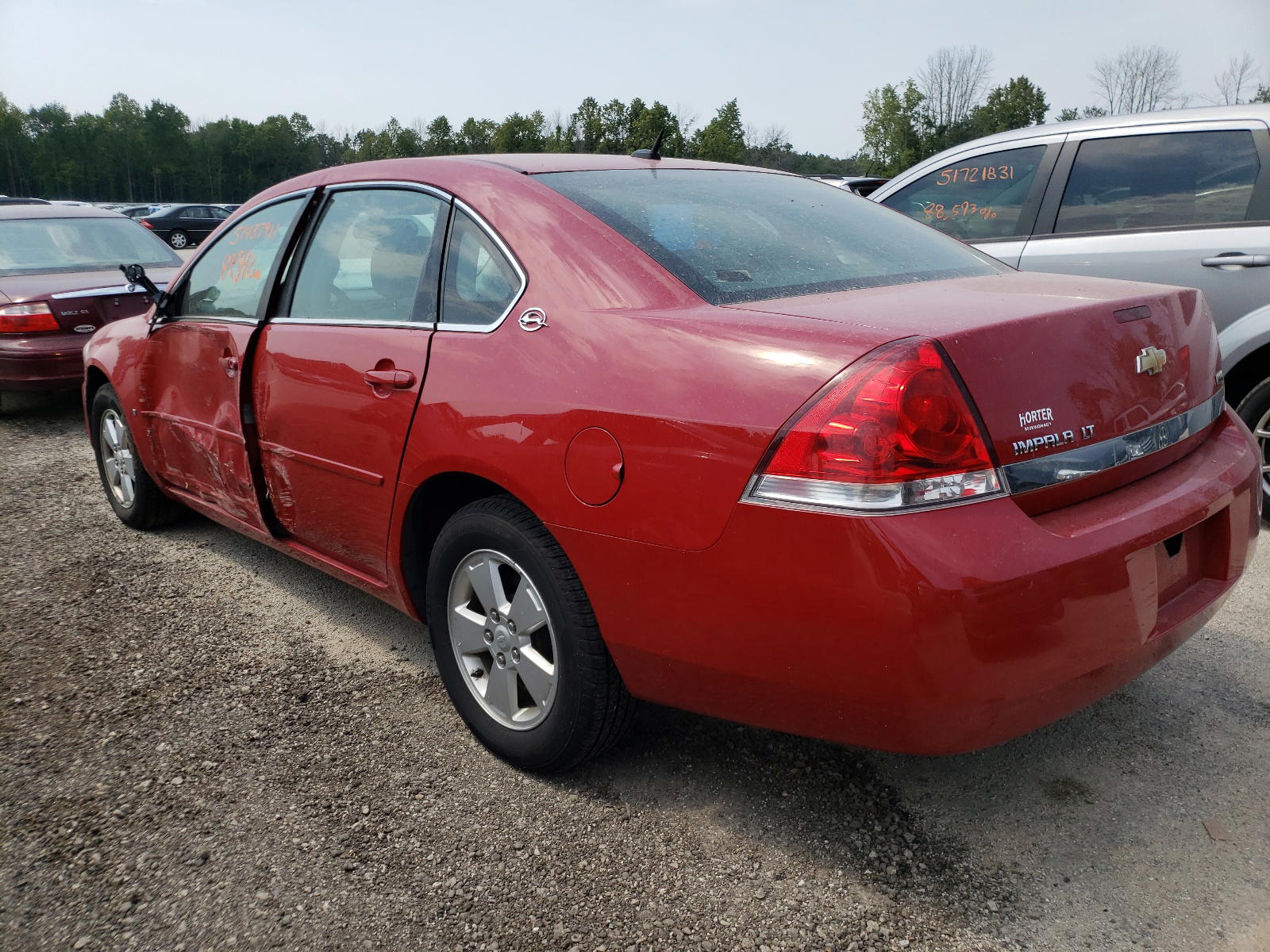 Photo 3 from auction – 2007 CHEVROLET IMPALA LT with VIN 2G1WT58K579178659