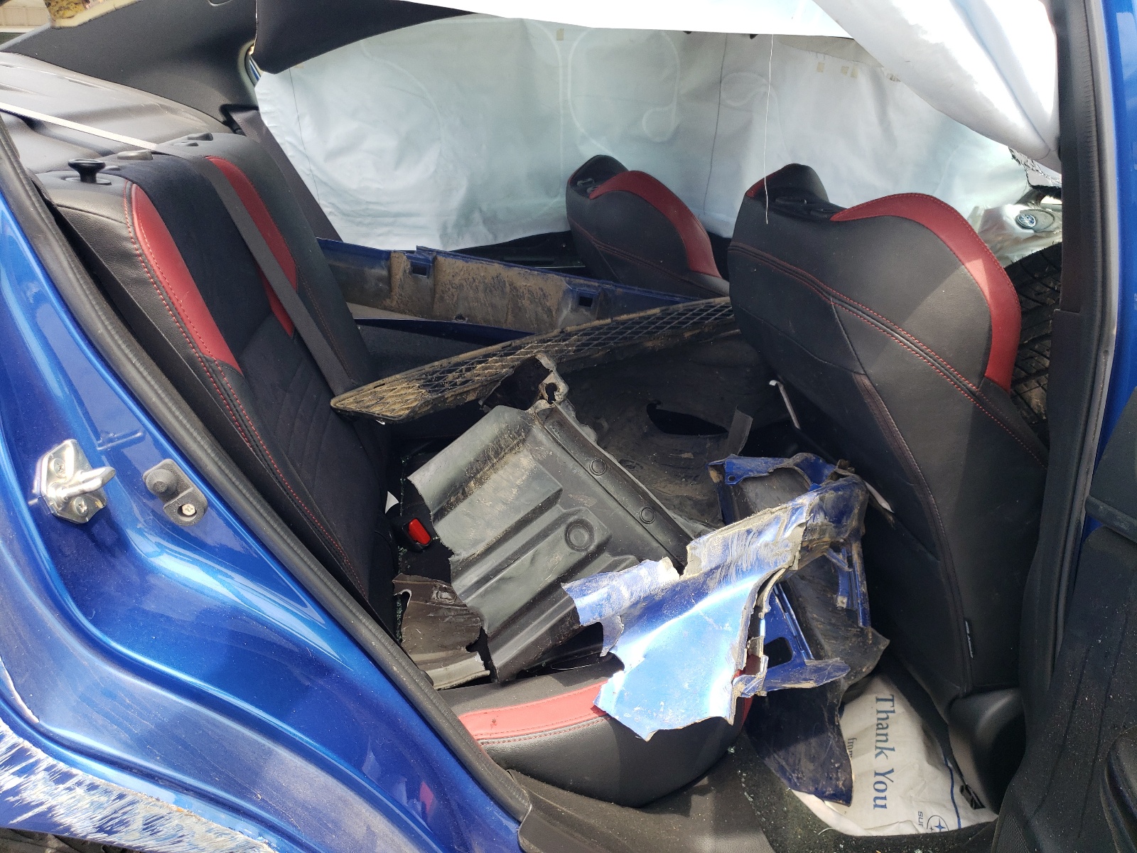 Photo 6 from auction – 2017 SUBARU WRX STI with VIN JF1VA2M64H9822679