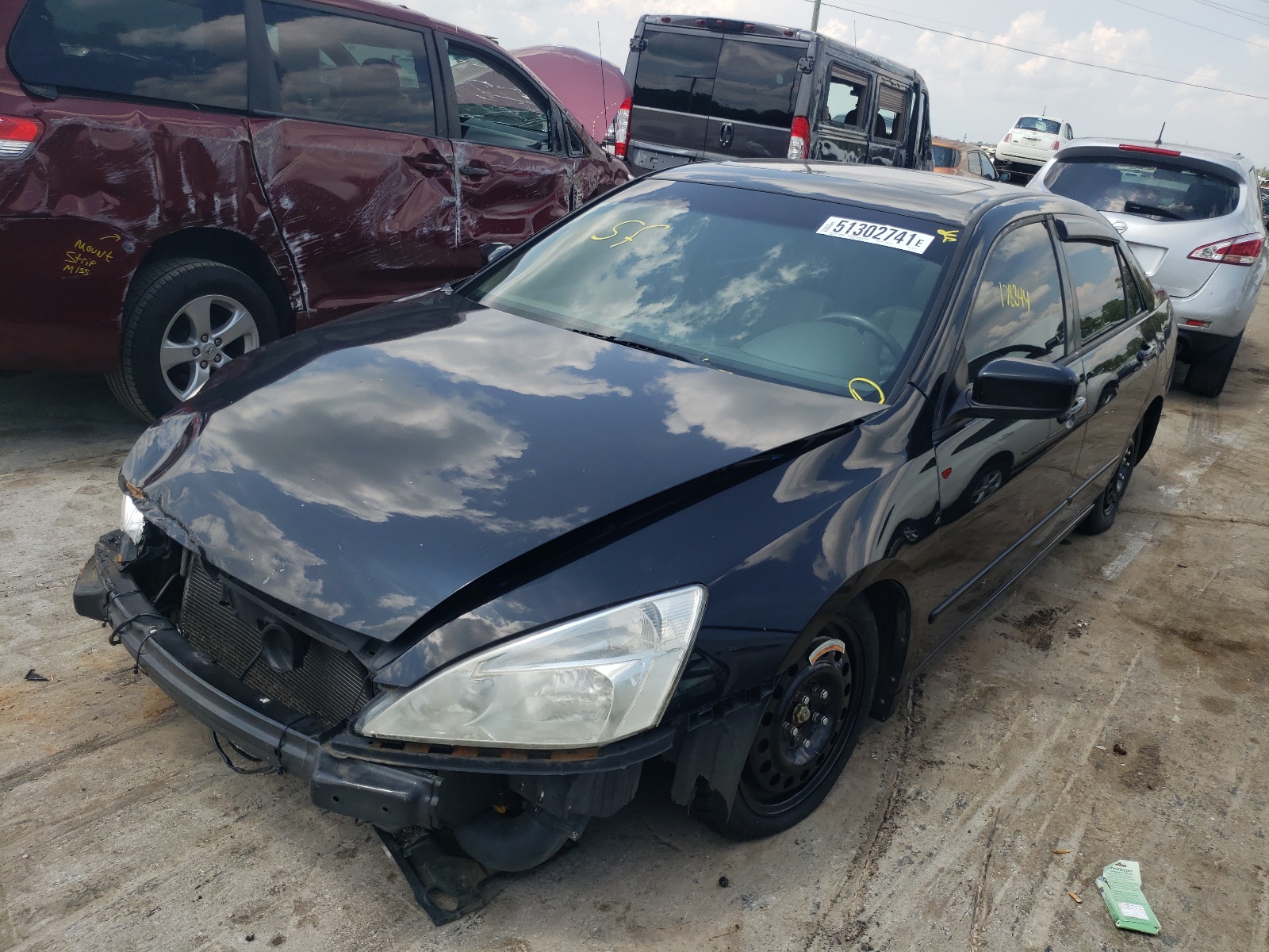 Photo 2 from auction – 2006 HONDA ACCORD EX with VIN 1HGCM66816A041114