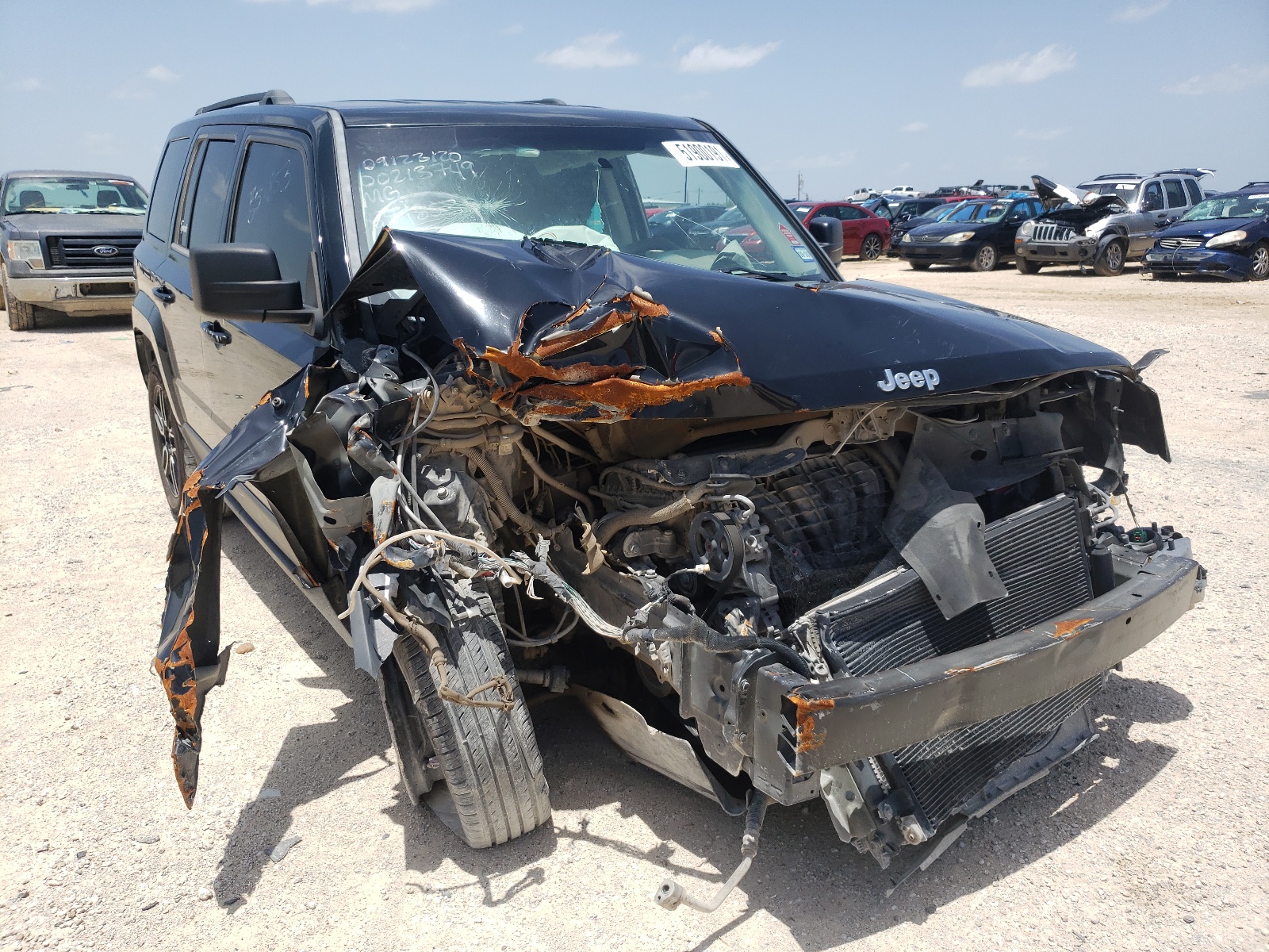JEEP PATRIOT SP 2014 with VIN 1C4NJPBA9ED551853 - Photo from auction